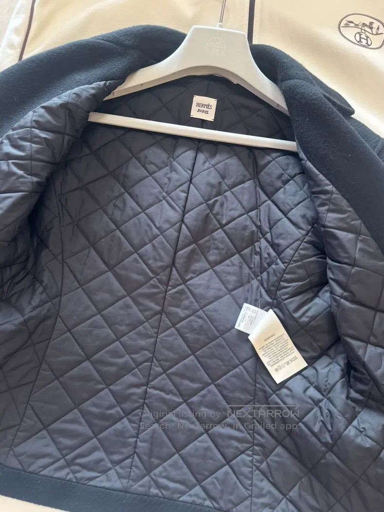 Hermes Hermes 23 Fall/Winter Cashmere Cotton Jacket Size XS / US 0-2 / IT 36-38 - 2 Thumbnail