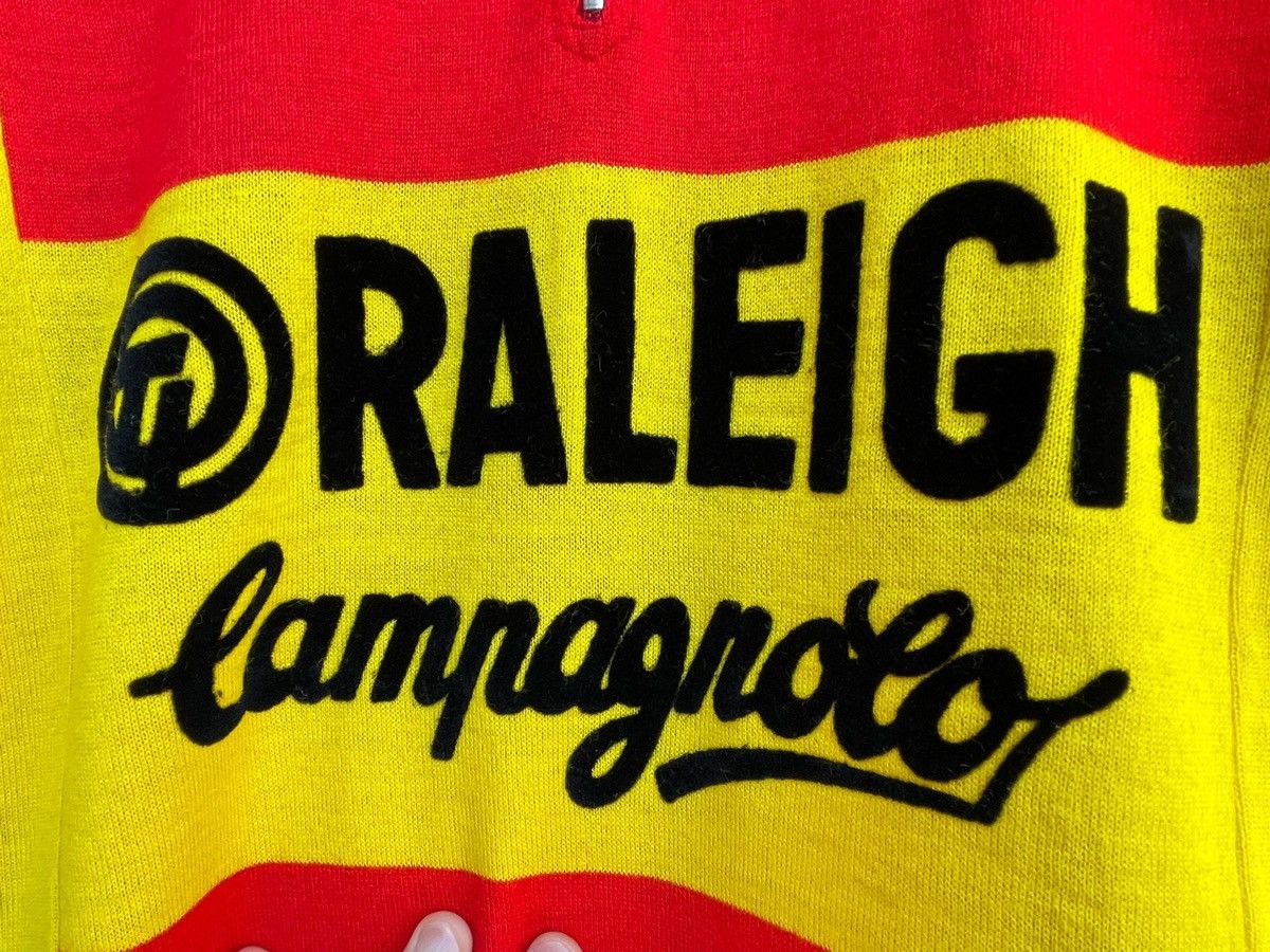Rapha RALEIGH Campagnolo Wool Shirt Cycling Jersey MOA Sport Italy Size US S / EU 44-46 / 1 - 3 Thumbnail