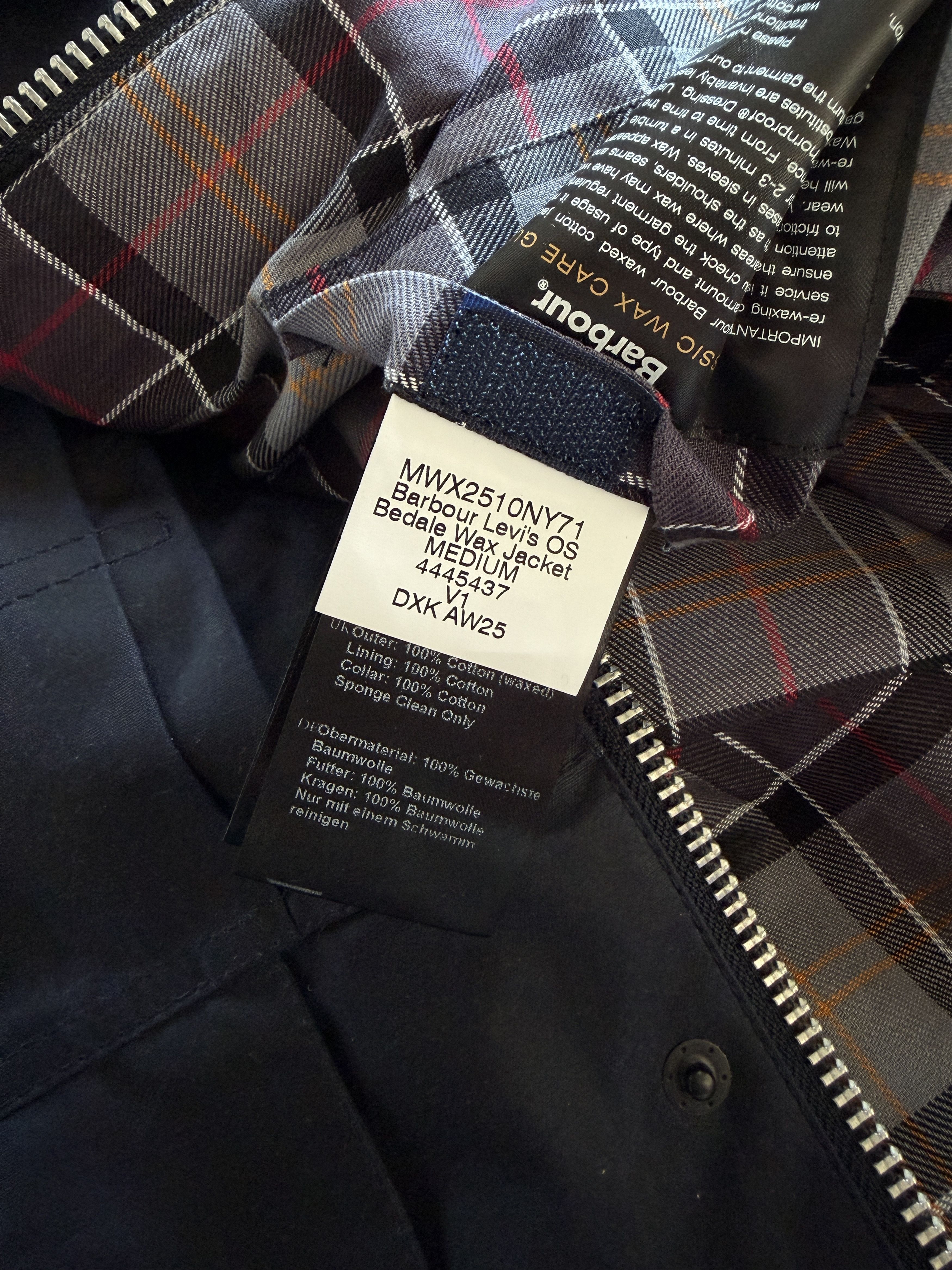 Barbour Barbour x Levi's Oversized Bedale Waxed Jacket Size US M / EU 48-50 / 2 - 6 Thumbnail