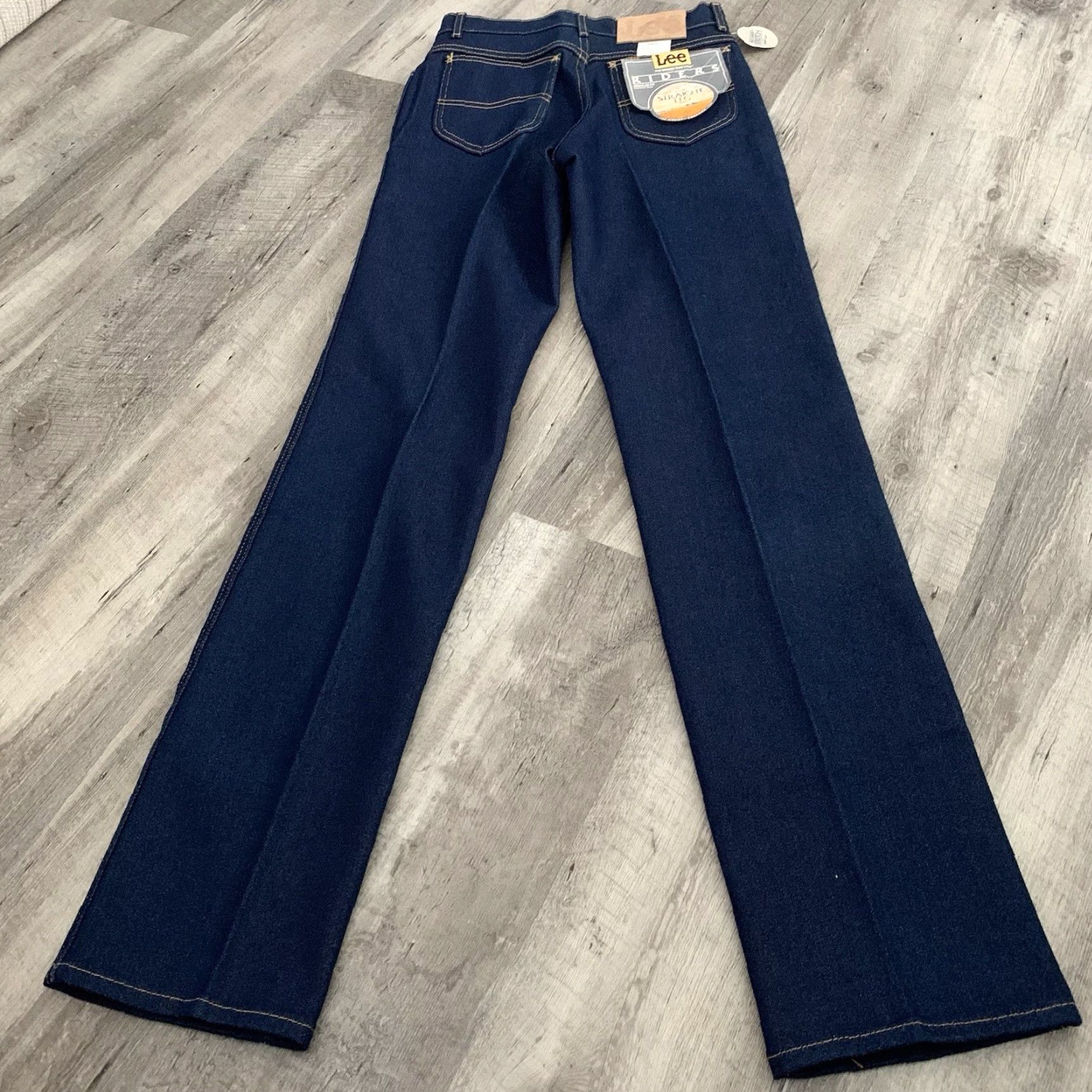 Lee VINTAGE LEE RIDERS JEANS MENS 30x36 REGULAR FIT STRAIGHT LEG DENIM USA MADE Blue 5-Pocket DESIGN Denim Workwear USA Mens Regular Jeans Lee Riders Size US 30 / EU 46 - 7 Thumbnail