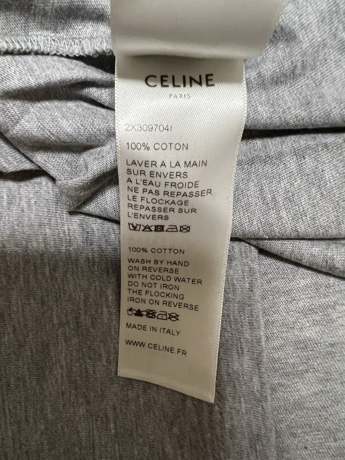 Celine Celine classic logo T-shirt Size US XL / EU 56 / 4 - 6 Thumbnail