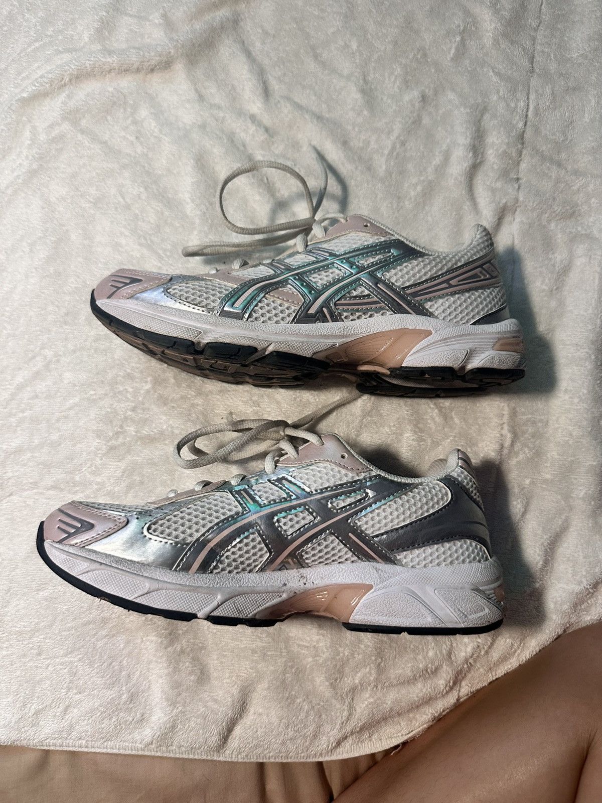 Asics Asics Gel 1130 ‘White Neutral Pink’ Size US 8.5 / IT 38.5 - 2 Thumbnail
