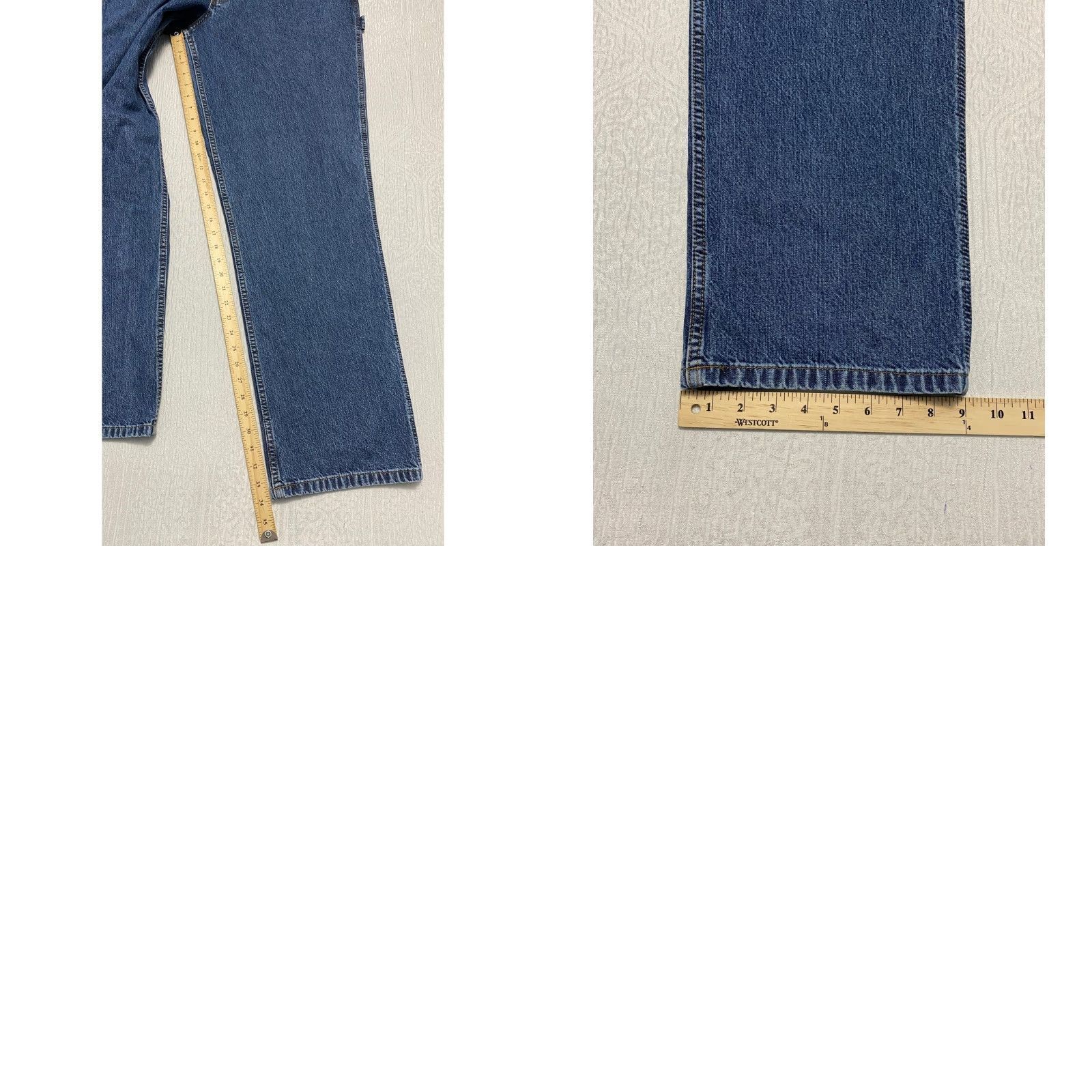 Dockers VINTAGE Dockers Jeans Carpenter Men 36 34 Blue Relaxed Denim 5-Pocket Design Size US 36 / EU 52 - 8 Thumbnail
