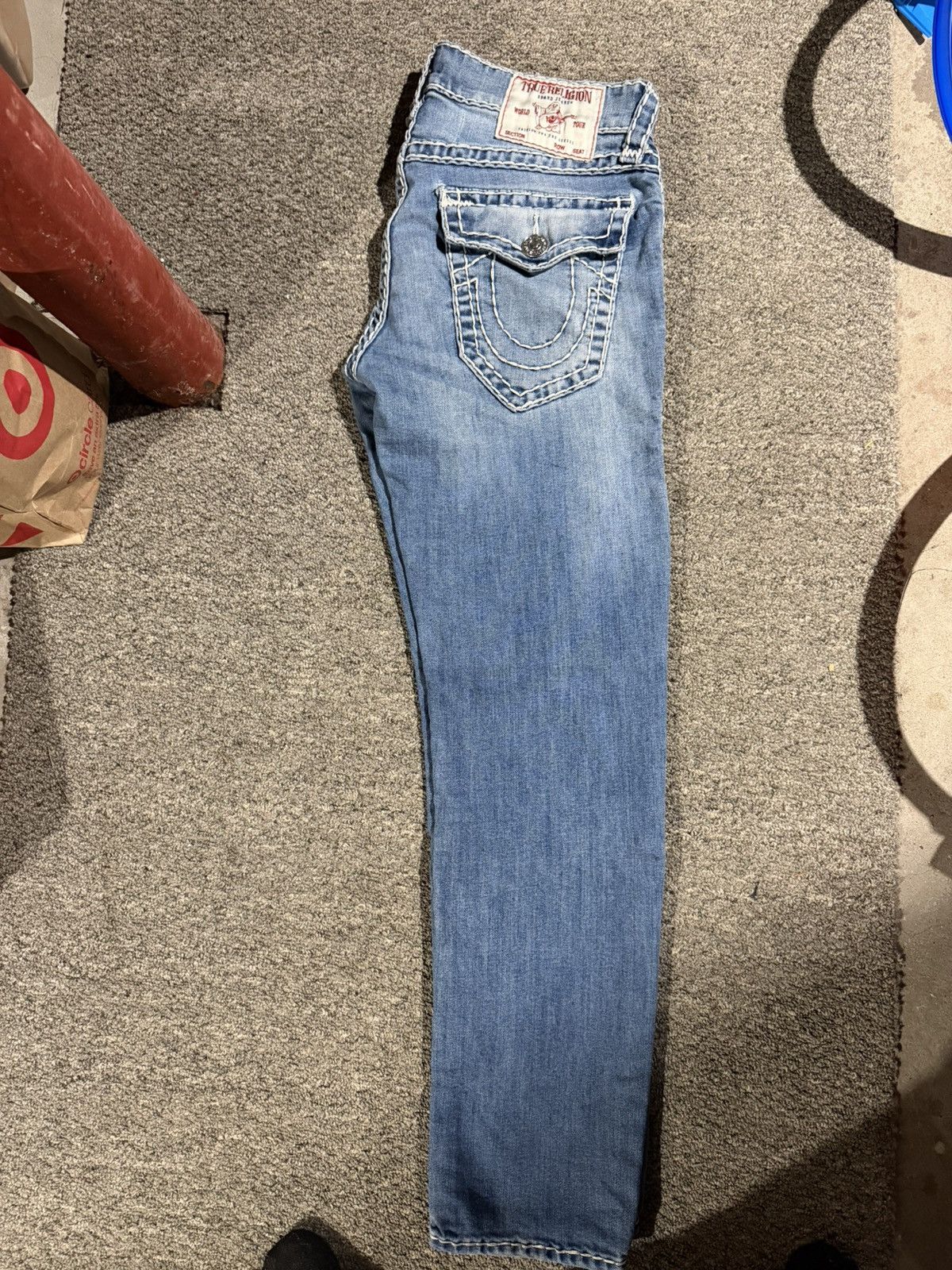 True Religion True religion rocco relaxed skinny jean sz 33 Size US 33 - 2 Thumbnail