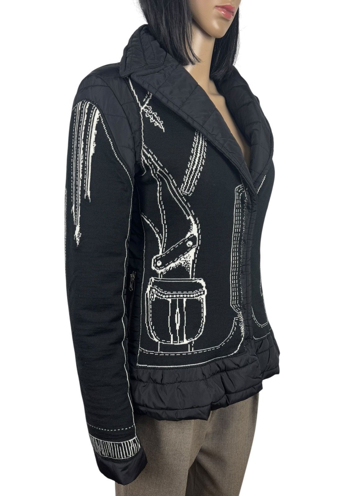 Other Pianura Studio Wool-Nylon Coat Embroidered Print size 44 Size M / US 6-8 / IT 42-44 - 3 Thumbnail