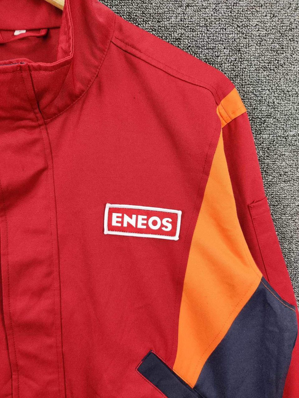 Japanese Brand Vintage Eneos Intial D Workers Jacket Size US L / EU 52-54 / 3 - 7 Thumbnail
