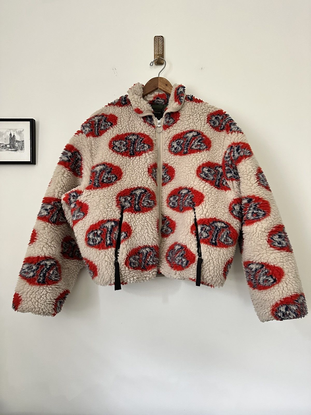 Kapital Kapital 8T6 Boa Fleece Drizzle Jacket Size US M / EU 48-50 / 2 - 1 Thumbnail