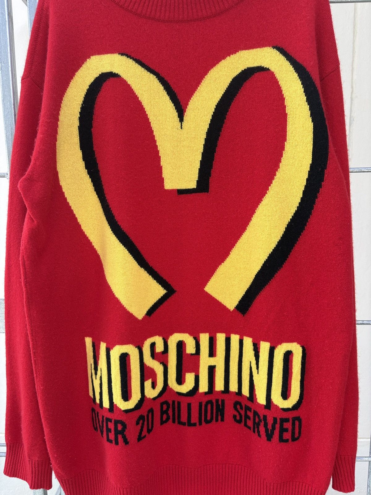 Moschino Moschino Couture McDonald's 2014 Jeremy Scott Sweater Size M / US 6-8 / IT 42-44 - 4 Thumbnail