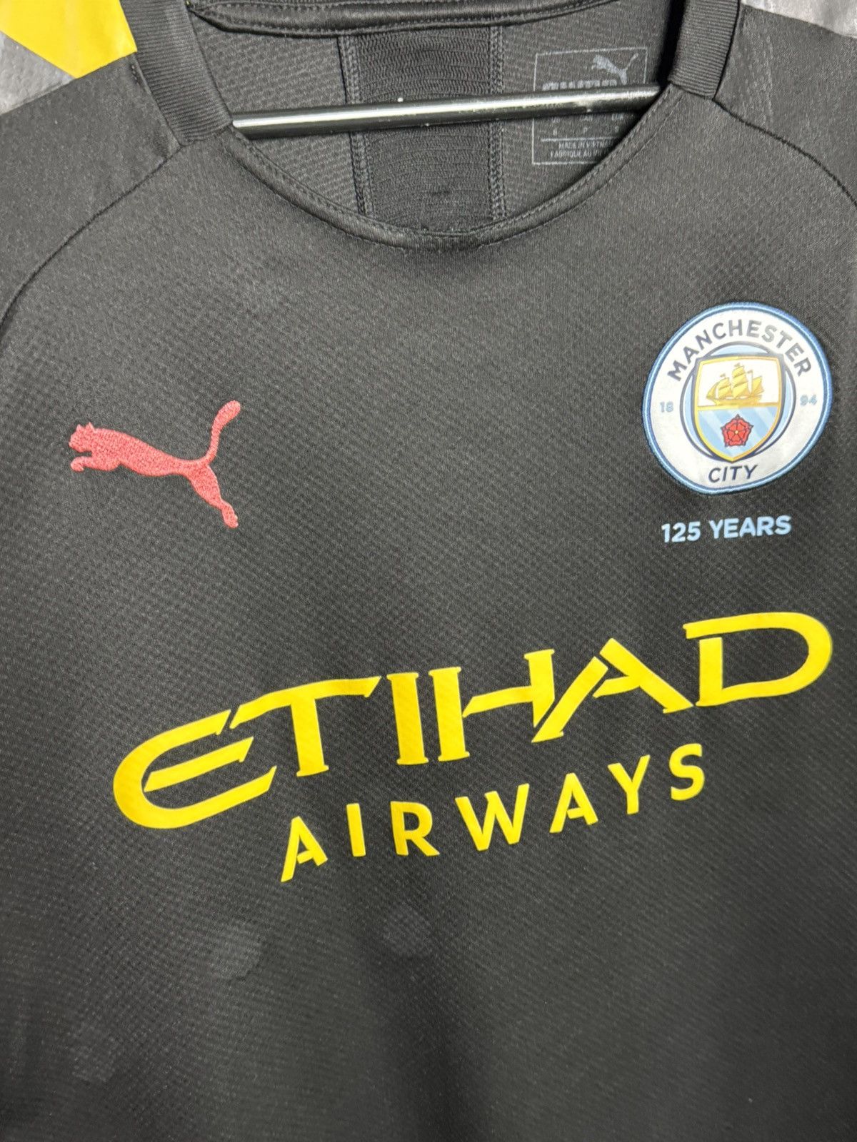 Puma Manchester City 19/20 Away Football Jersey Size US S / EU 44-46 / 1 - 3 Thumbnail