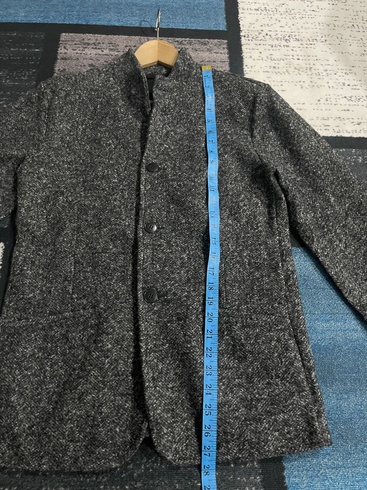 agnes b. Vintage Agnes.B Button Wool Jacket Size US S / EU 44-46 / 1 - 17 Thumbnail