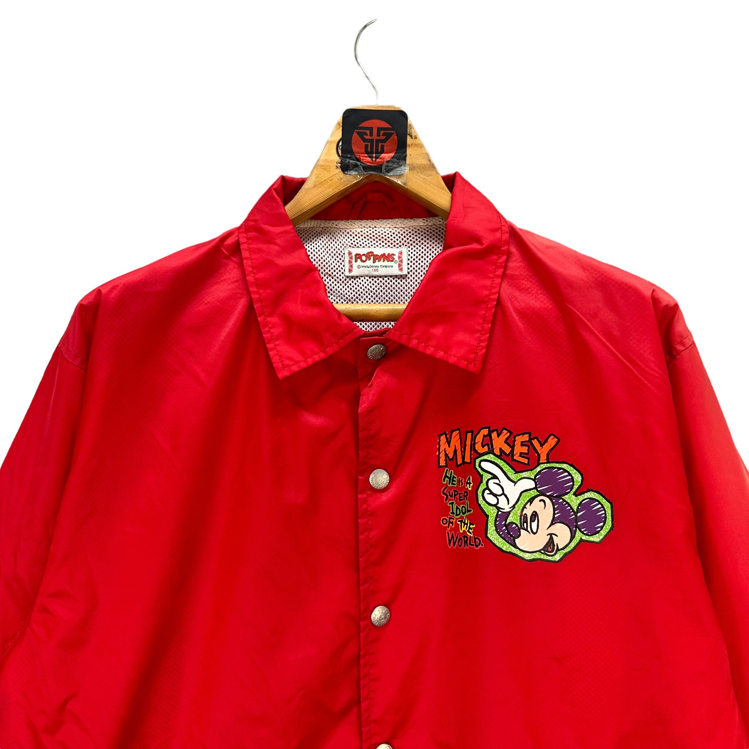Mickey Mouse MICKEY MOUSE GRAPHIC COACH JACKET #7581-154 Size US S / EU 44-46 / 1 - 5 Thumbnail