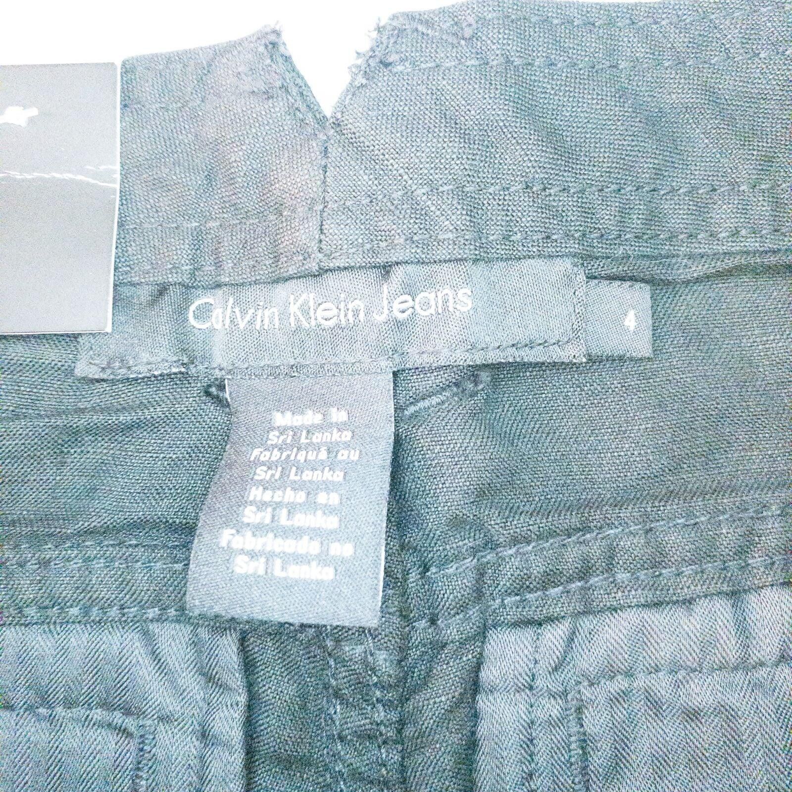 Calvin Klein Calvin Klein Black Solid Shorts Womens 4 Small Size 27" / US 4 / IT 40 - 9 Thumbnail