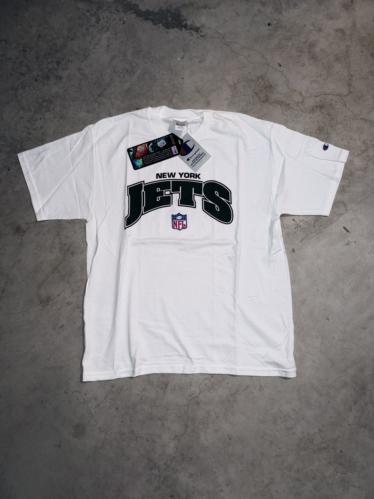 Champion NWT Vintage Y2K NFL New York Jets Champion Tee Size US L / EU 52-54 / 3 - 1 Thumbnail