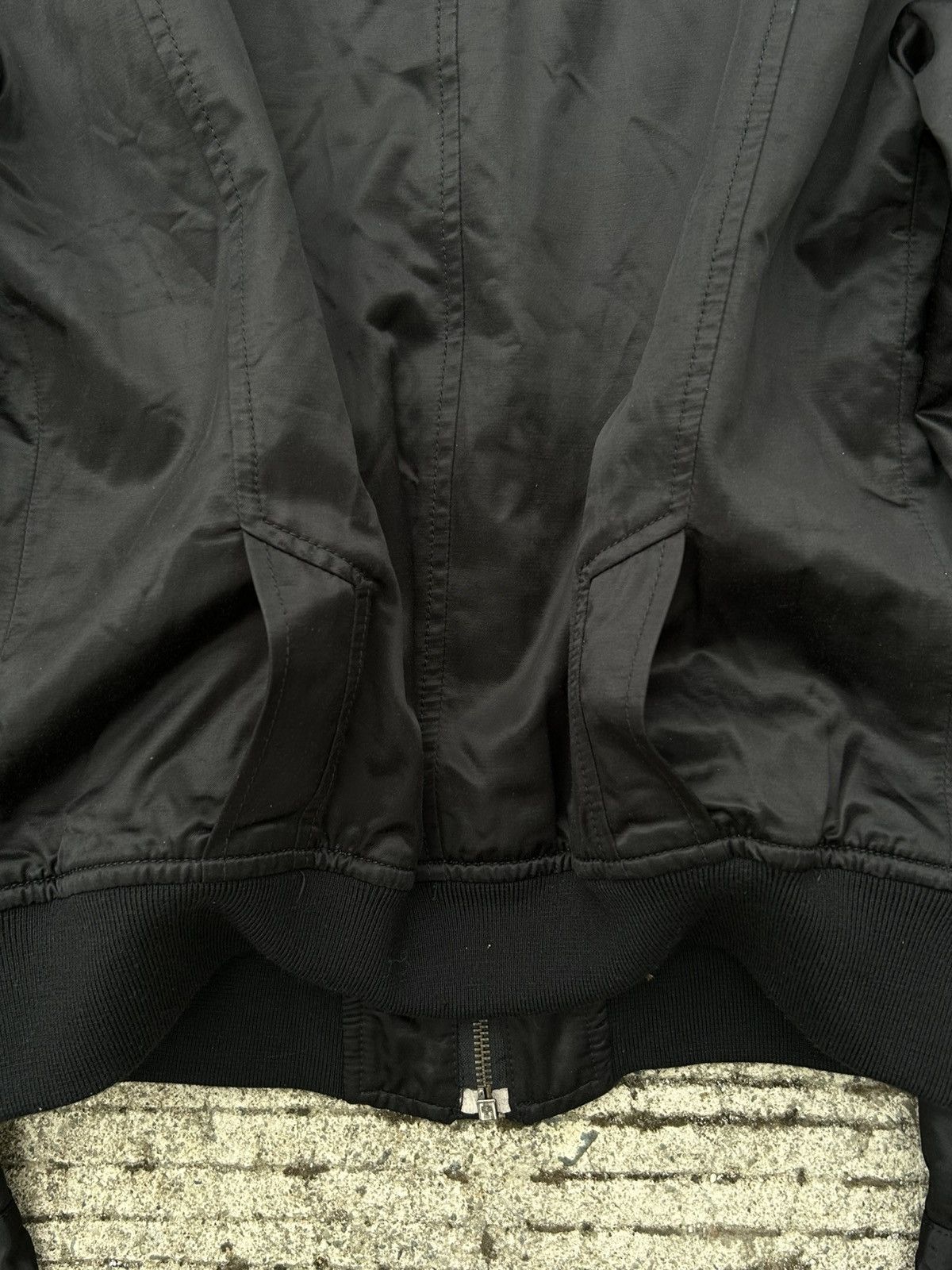 Jean Paul Gaultier Y2K Jean Paul Gaultier Runway Nylon Motorcycle Biker Jacket Size L / US 10 / IT 46 - 14 Thumbnail