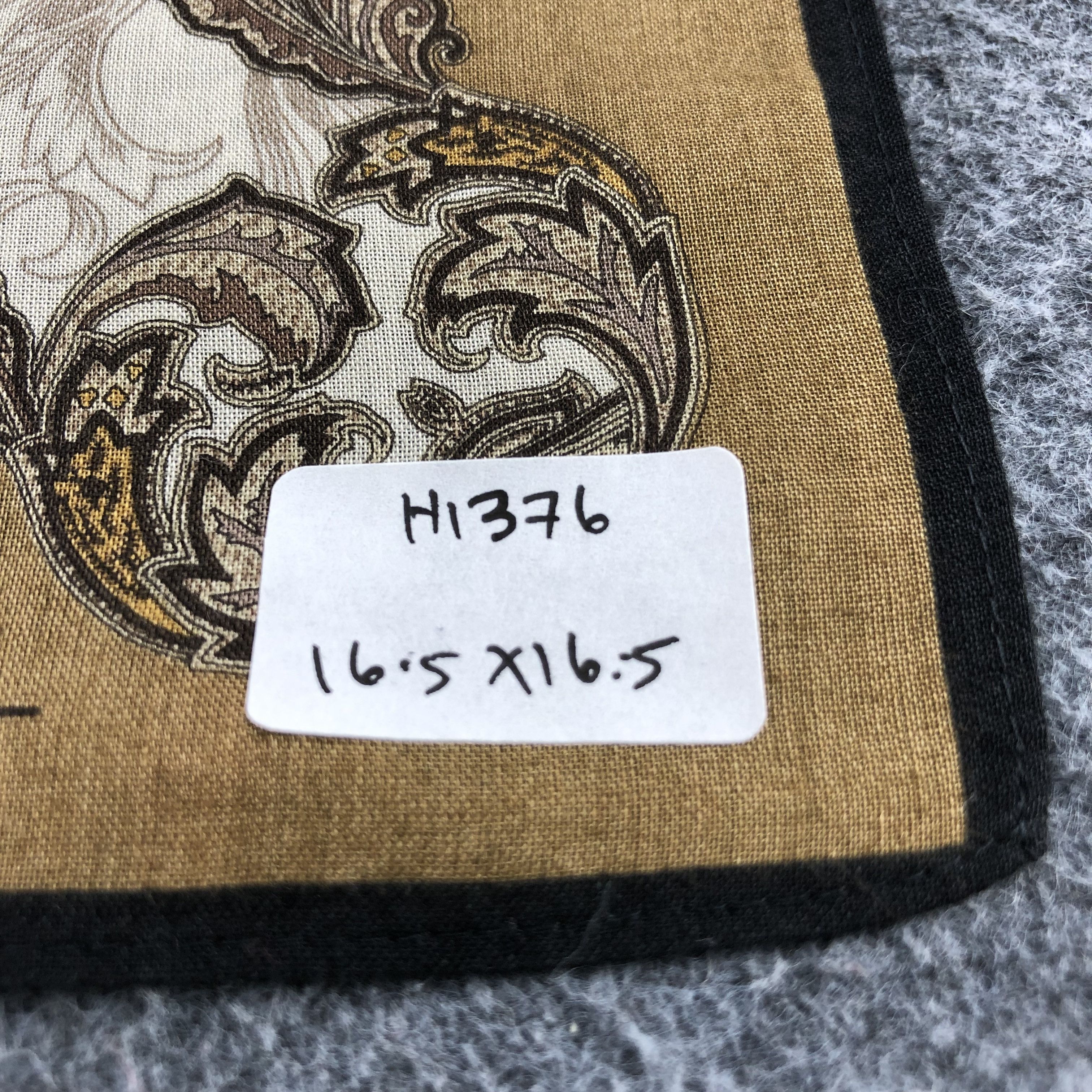 Lancel Lancel Baroque Handkerchief Neckerchief Bandana H1376 Size ONE SIZE - 5 Thumbnail