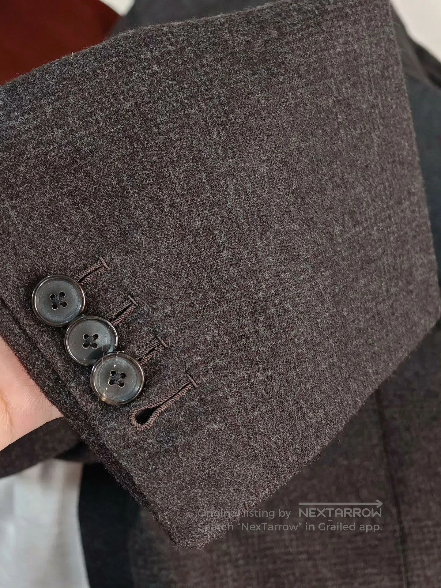 Japanese Brand Custom Tailored Japanese Wool Suit. Size US M / EU 48-50 / 2 - 4 Thumbnail