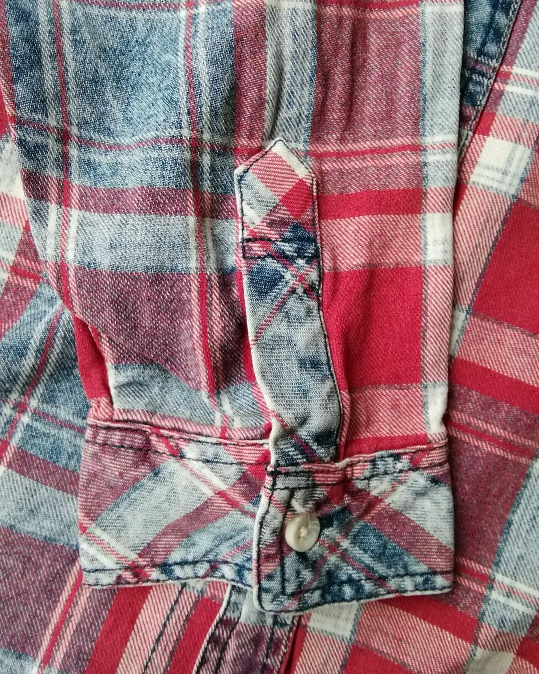 In The Attic × Japanese Brand In The Attic Red Plaid Flanel Shirt Size US M / EU 48-50 / 2 - 5 Thumbnail