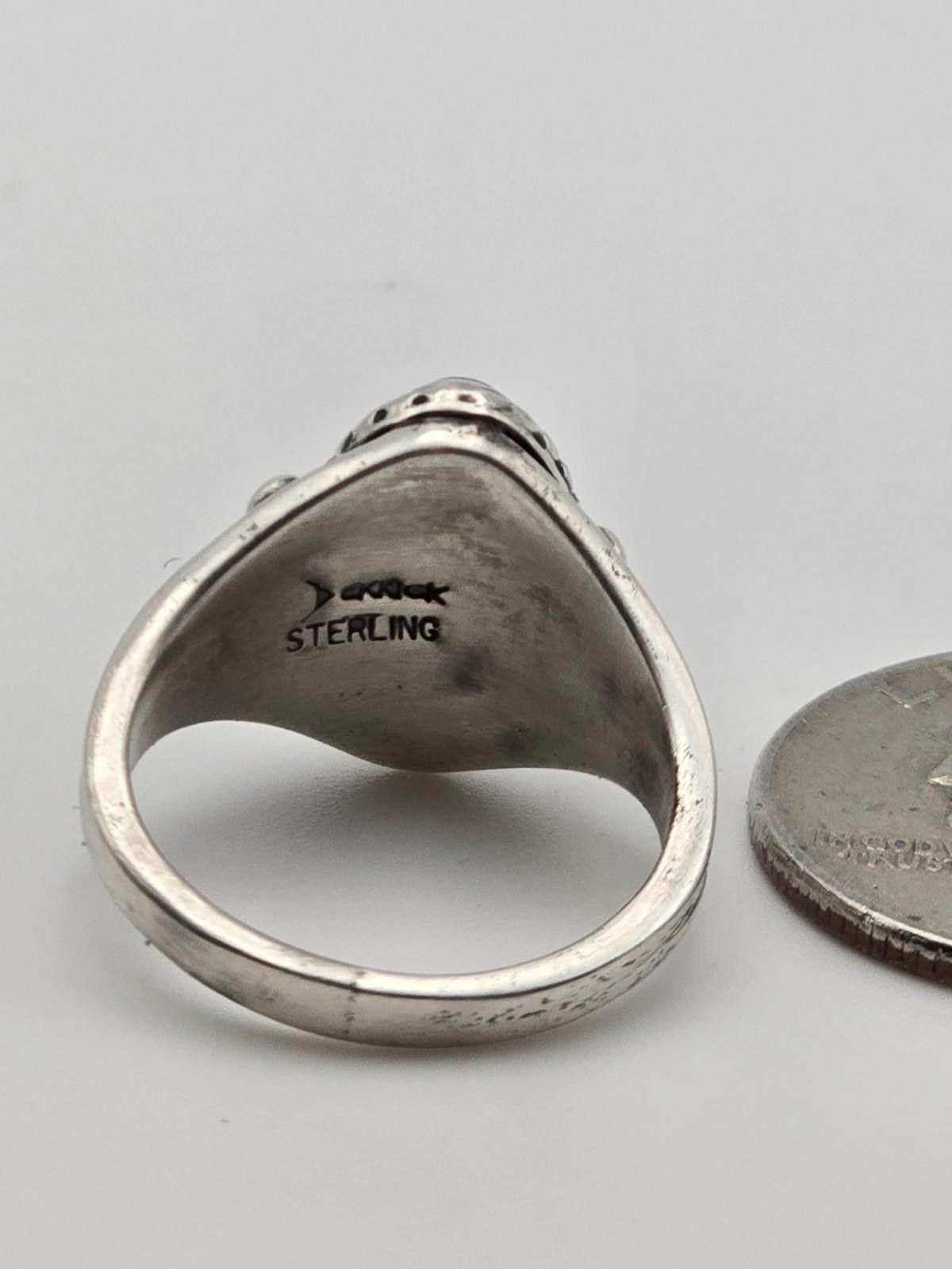 Other Navajo Sterling Silver Lapis Ring by Derrick Gordon – Size 7 Size ONE SIZE - 5 Thumbnail