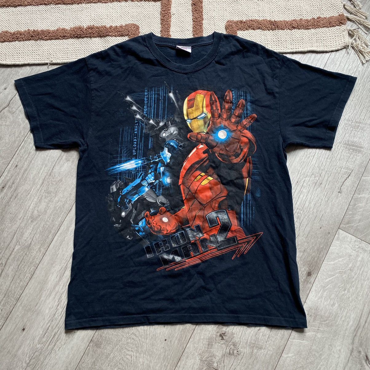 Marvel Comics IRON MAN 2 2010 BIG LOGO T SHIRT Size US L / EU 52-54 / 3 - 1 Thumbnail