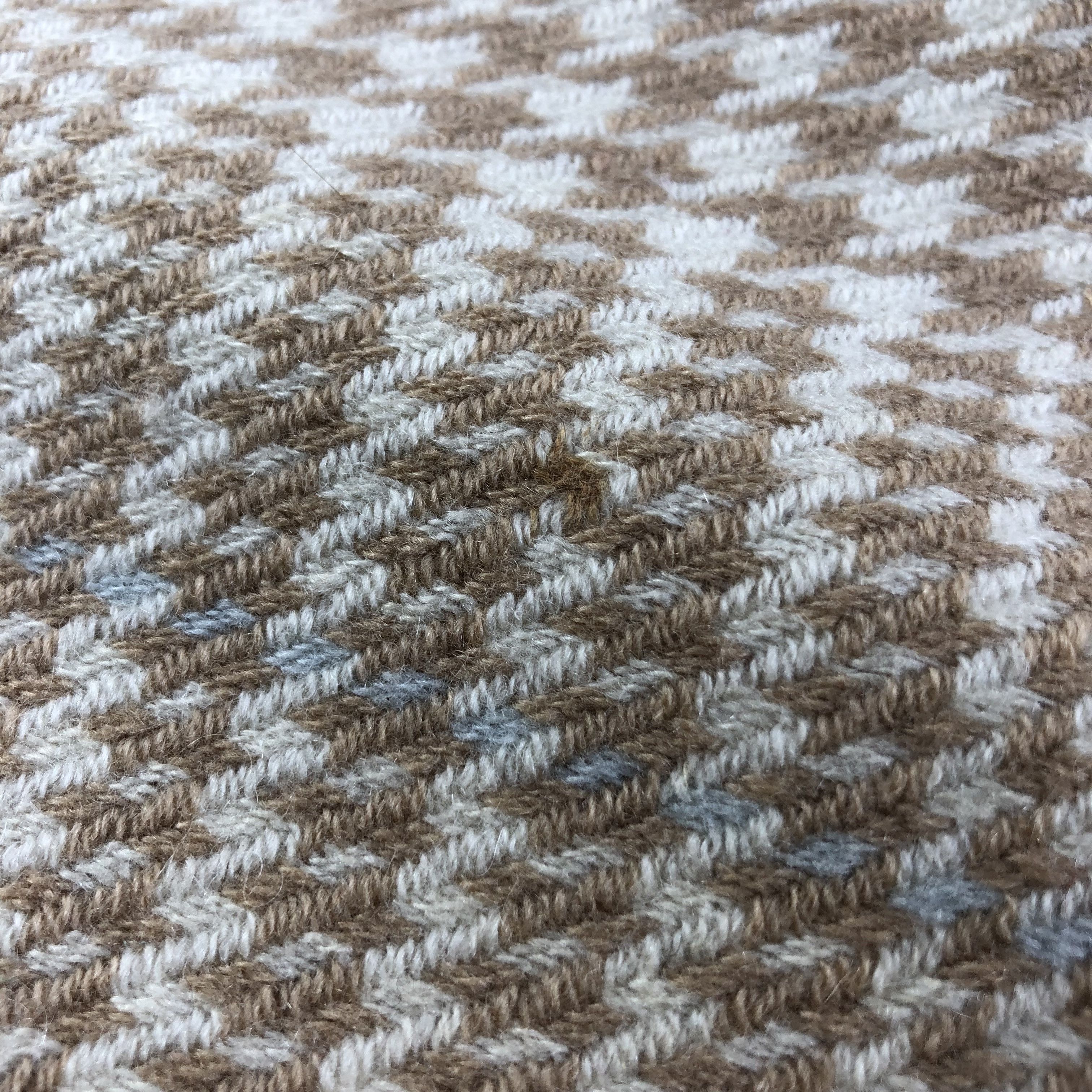 Courreges Courreges Houndstooth Cashmere Scarf Muffler V1362 Size ONE SIZE - 9 Thumbnail