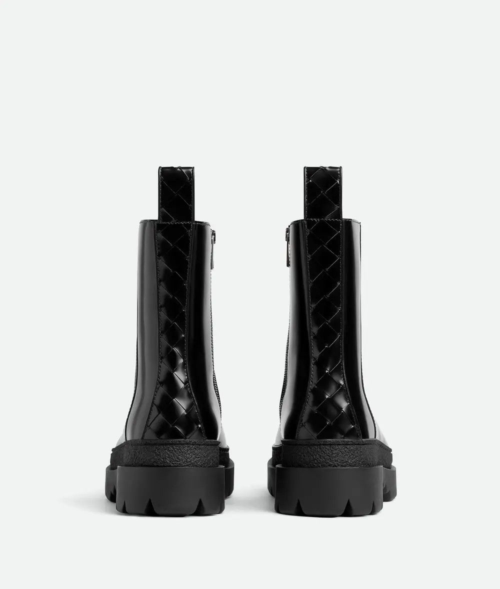 Bottega Veneta o1bcso1str0126 Leather Highway Ankle Boots in Black Size US 13 / EU 46 - 3 Thumbnail