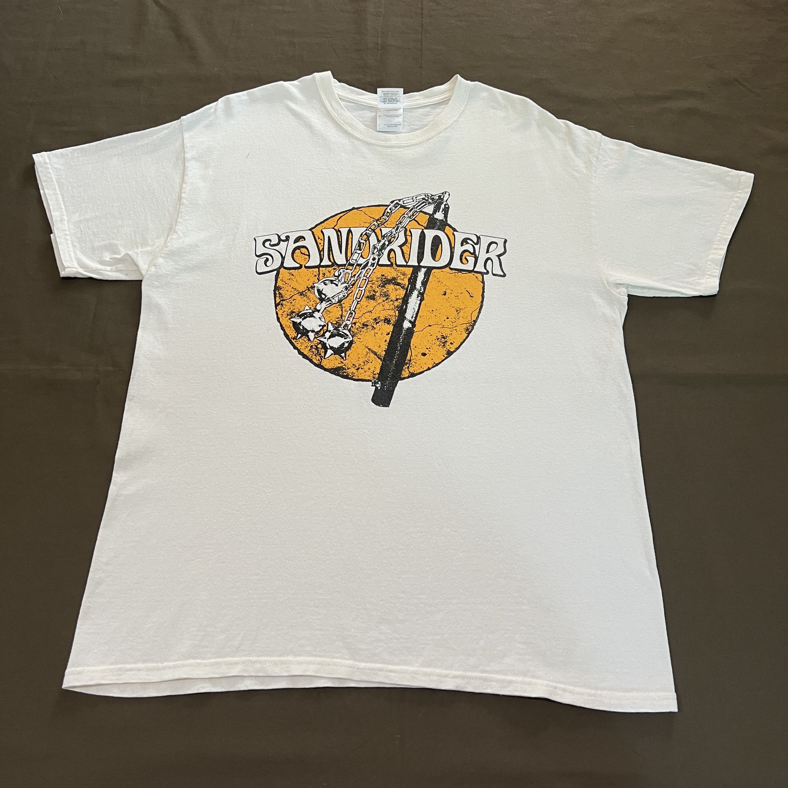 Band Tees × Vintage Vintage Y2K Sandrider Grunge Band Tee Heavy Sludge metal Size US L / EU 52-54 / 3 - 1 Thumbnail