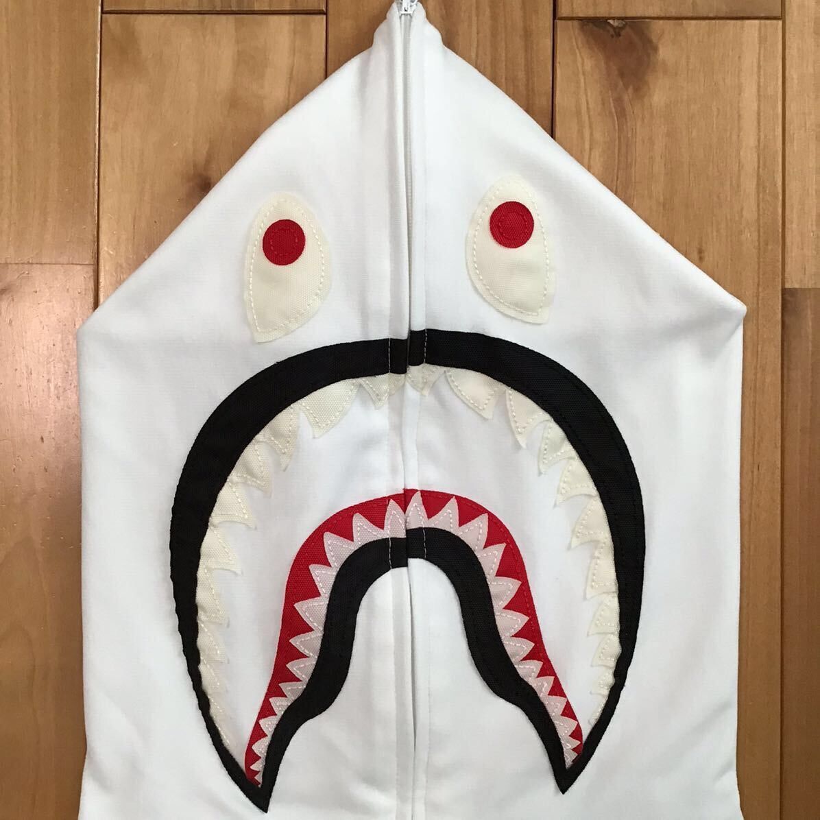 Bape × Nigo 2009 BAPE Jersey Shark full zip Hoodie a bathing ape NIGO Size US M / EU 48-50 / 2 - 3 Thumbnail