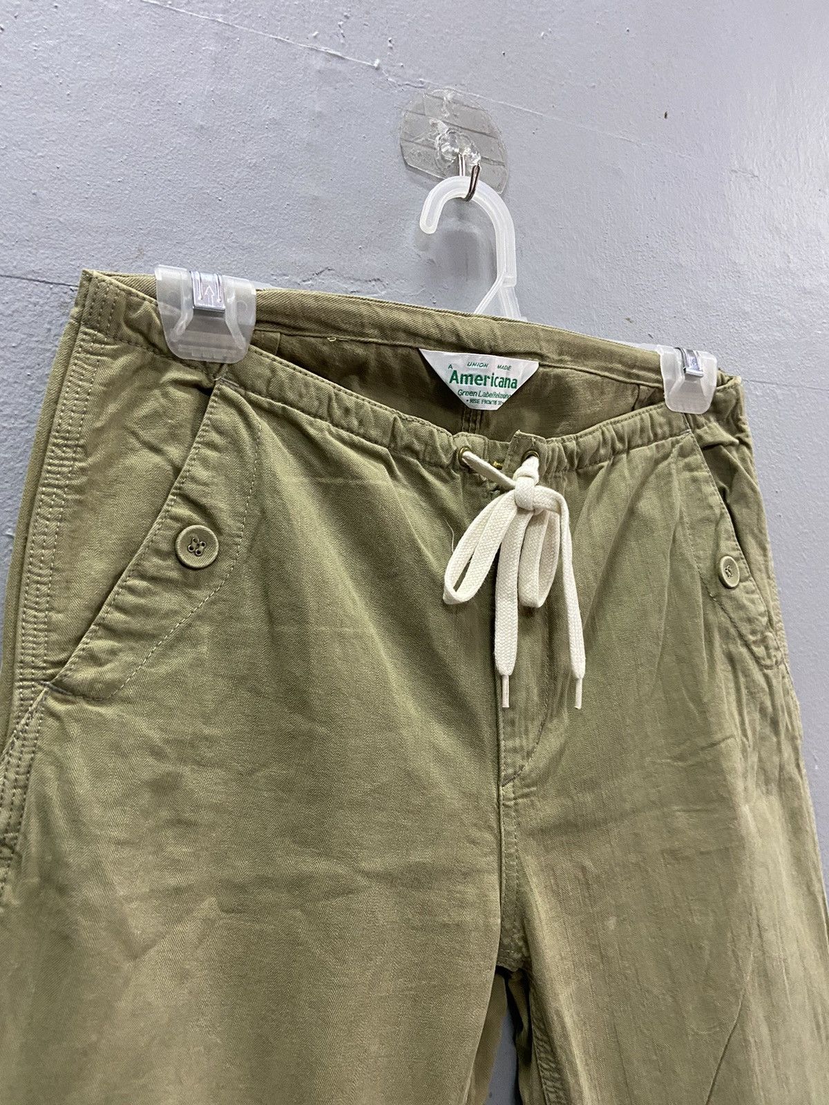Japanese Brand VINTAGE UNION MADE AMERICANA KHAKI PANTS Size US 28 / EU 44 - 3 Thumbnail