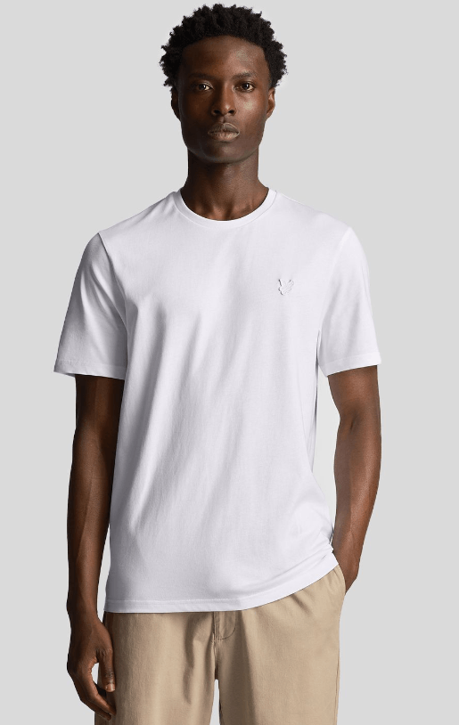 Lyle & Scott LYLE & SCOTT TONAL EAGLE T-SHIRT WHITE TS400TON 626-S Size US S / EU 44-46 / 1 - 1 Thumbnail