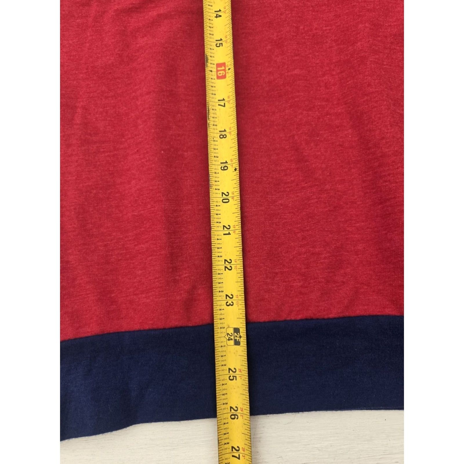 DC Comics DC Comics Wonder Woman Shirt Long Sleeve Womens 2XL Red Solid Logo Pullover Casual Regular Size Type T-Shirt Size XXL / US 16-18 / IT 52-54 - 6 Thumbnail