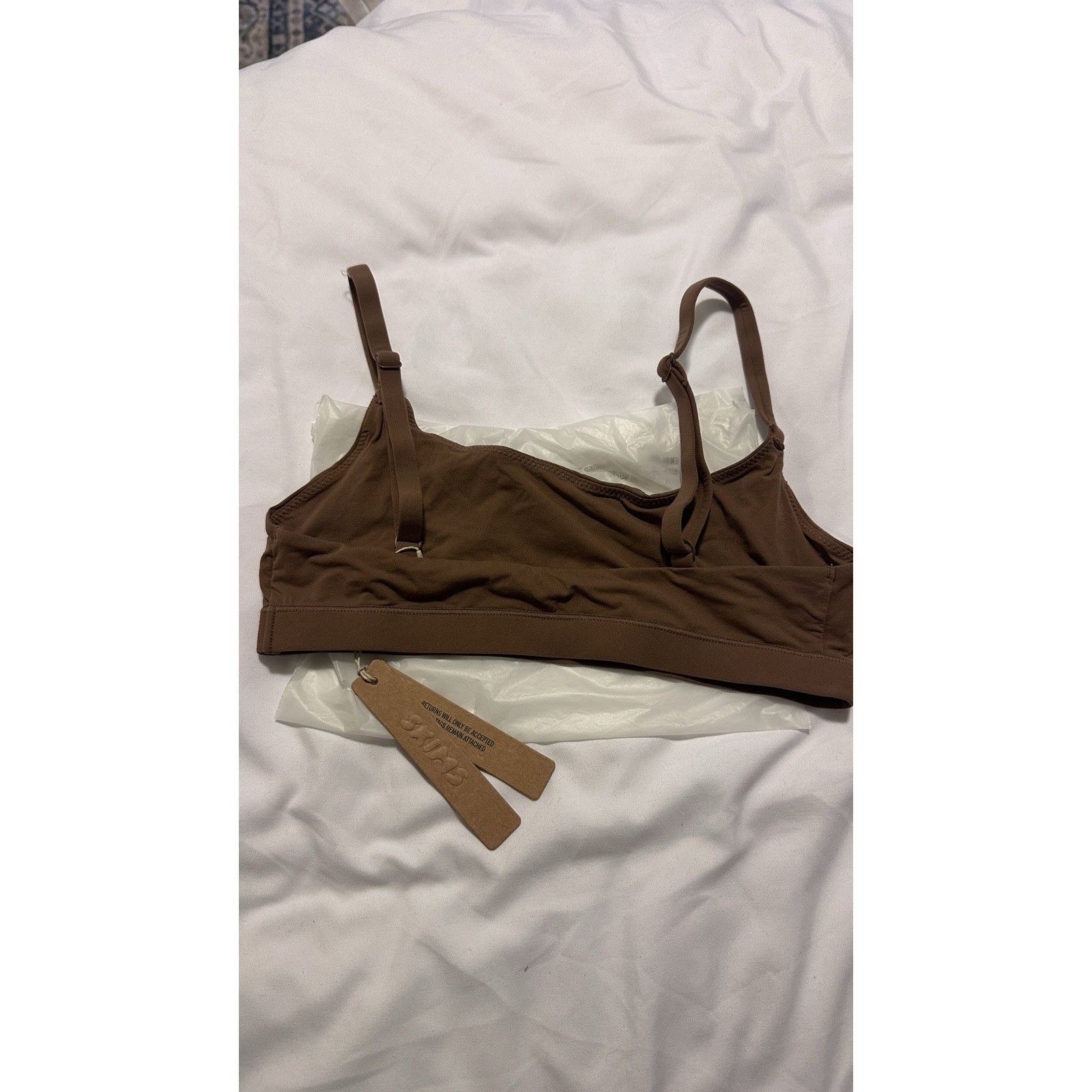 SKIMS NWT SKIMS FITS EVERYBODY SCOOP BRALETTE Size ONE SIZE - 2 Thumbnail