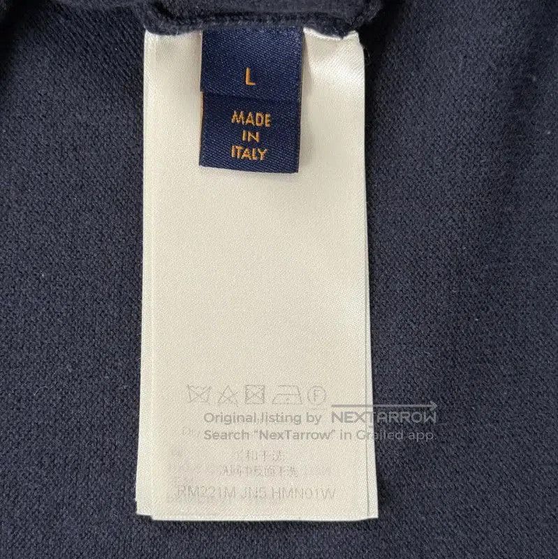 Louis Vuitton Louis Vuitton Cotton Navy Blue Men’s T-Shirt . Size US L / EU 52-54 / 3 - 6 Thumbnail