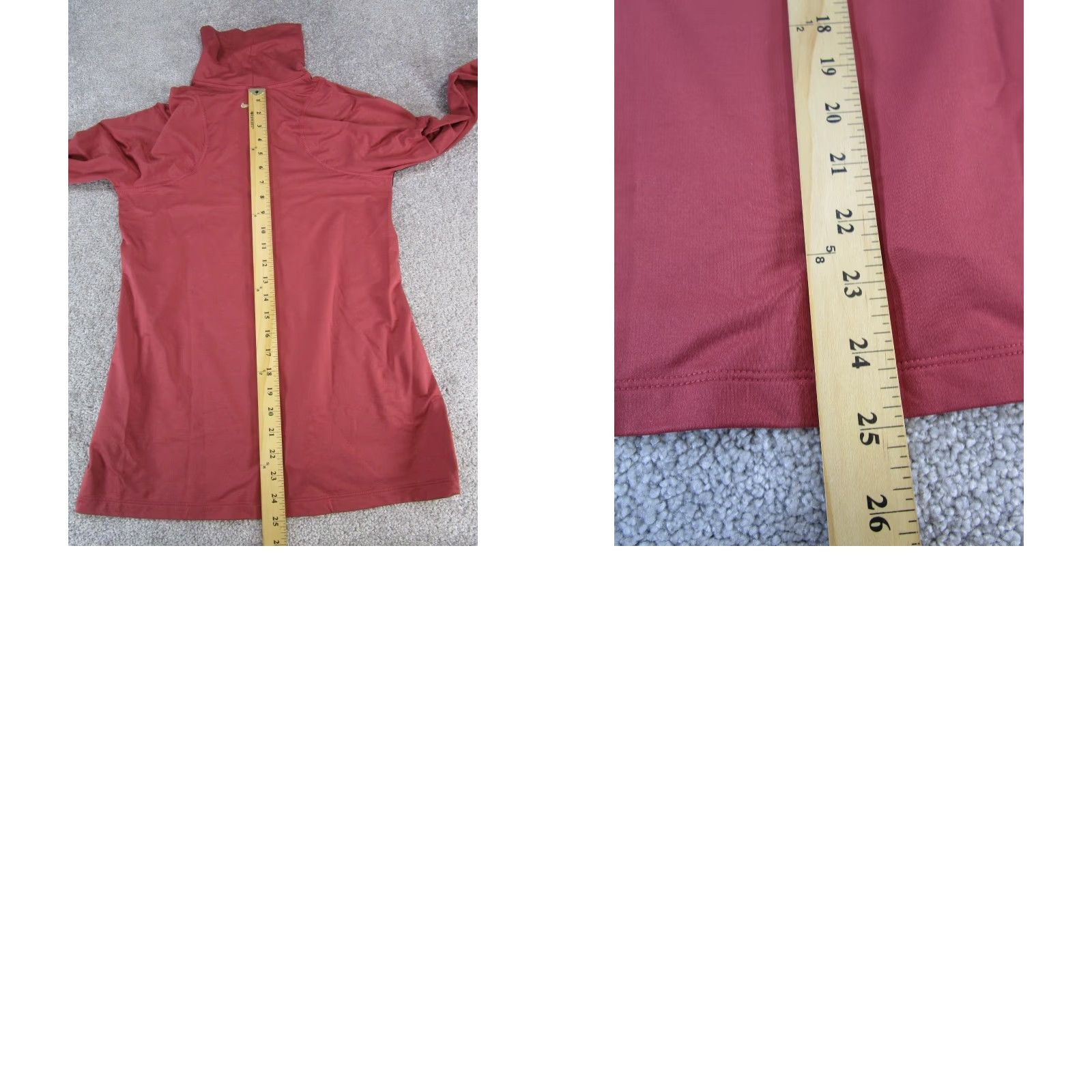 Nike VINTAGE Nike Sweater Shirt Women's L Red Dri-Fit Pullover High Neck Activewear Sweatshirt Mens Womens Size L / US 10 / IT 46 - 8 Thumbnail