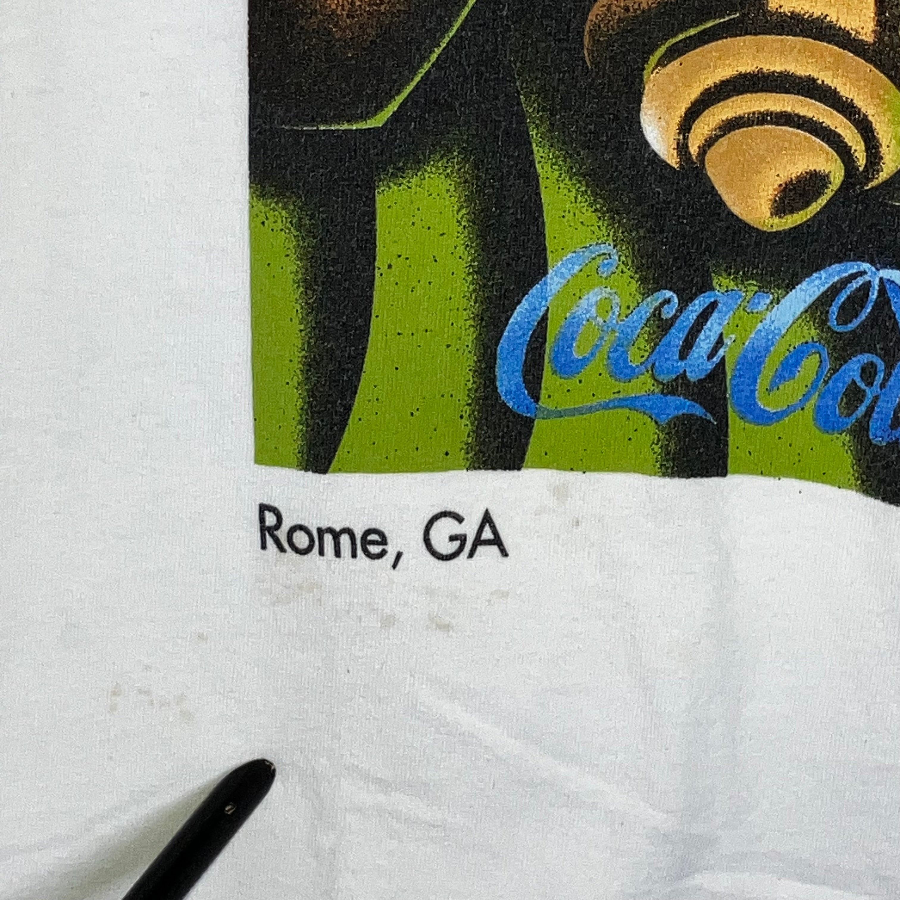 Vintage Vintage 90s 1996 Atlanta Olympic Torch Relay Graphic Tee Siz Size US L / EU 52-54 / 3 - 4 Thumbnail