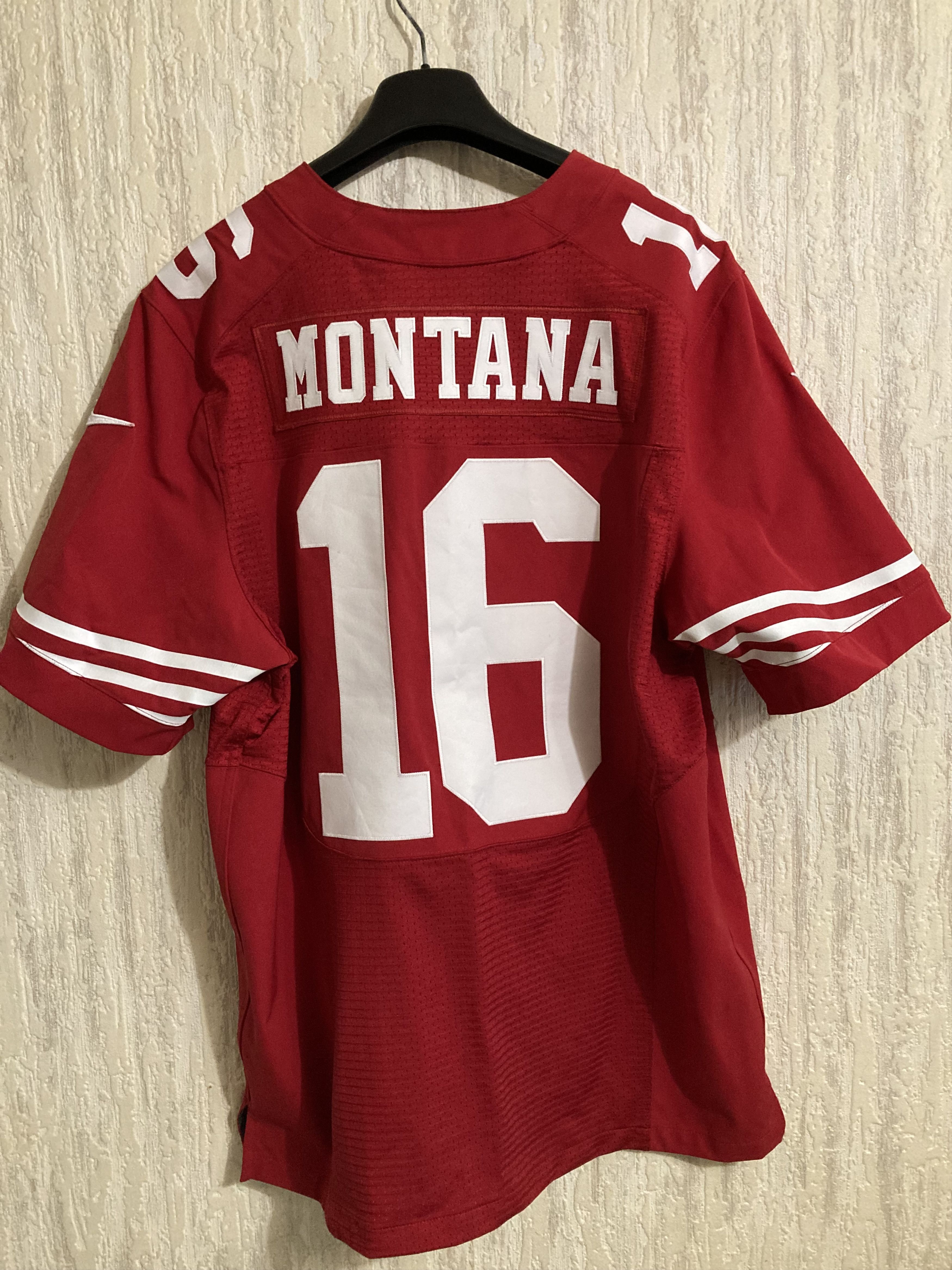 Nike Nike On Field NFL San Francisco 49ers Joe Montana Jersey Size US XL / EU 56 / 4 - 1 Thumbnail