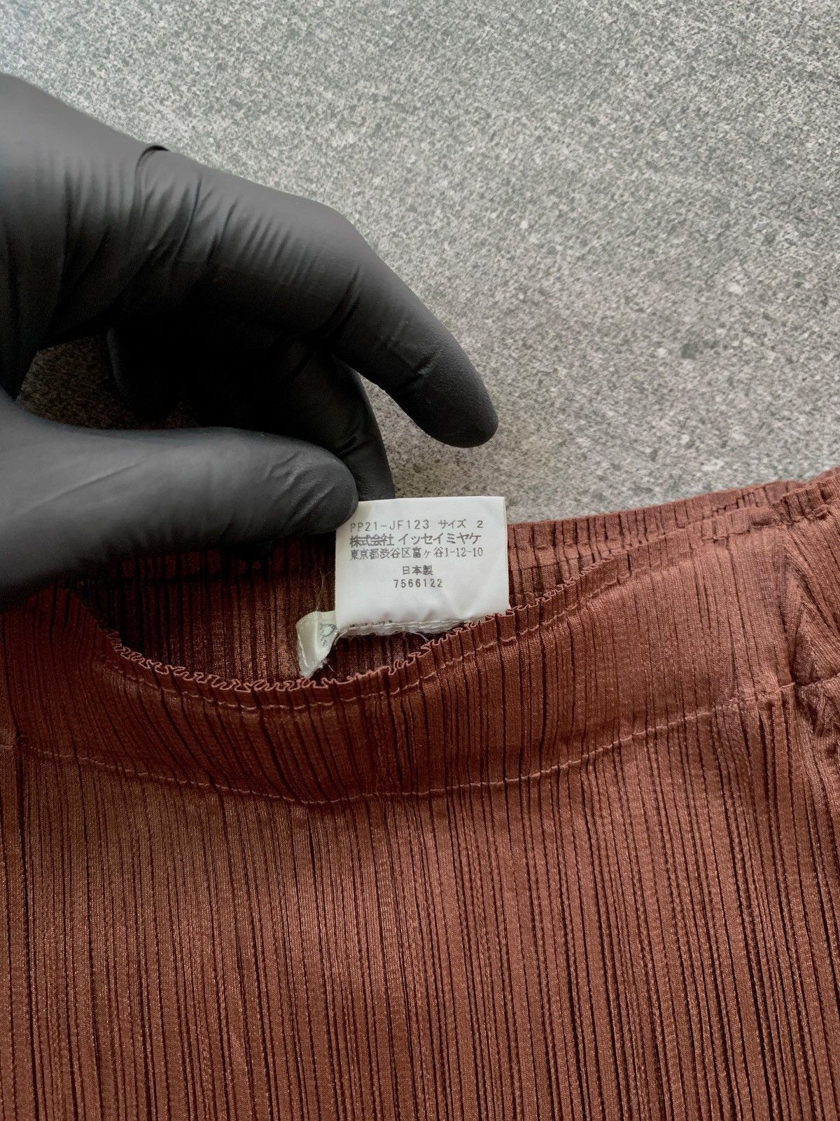 Pleats Please Issey Miyake FREE TAX! Pleats Please Baggy Drop Crotch Pants Size US 27 - 8 Thumbnail