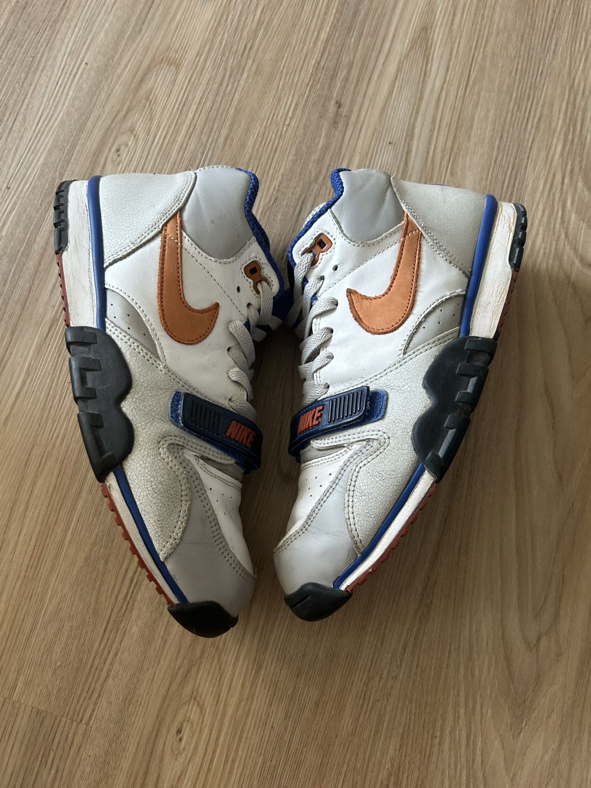 Nike RARE 2003 Nike Air Trainer Brooklyn Nets Size US 10.5 / EU 43-44 - 5 Thumbnail