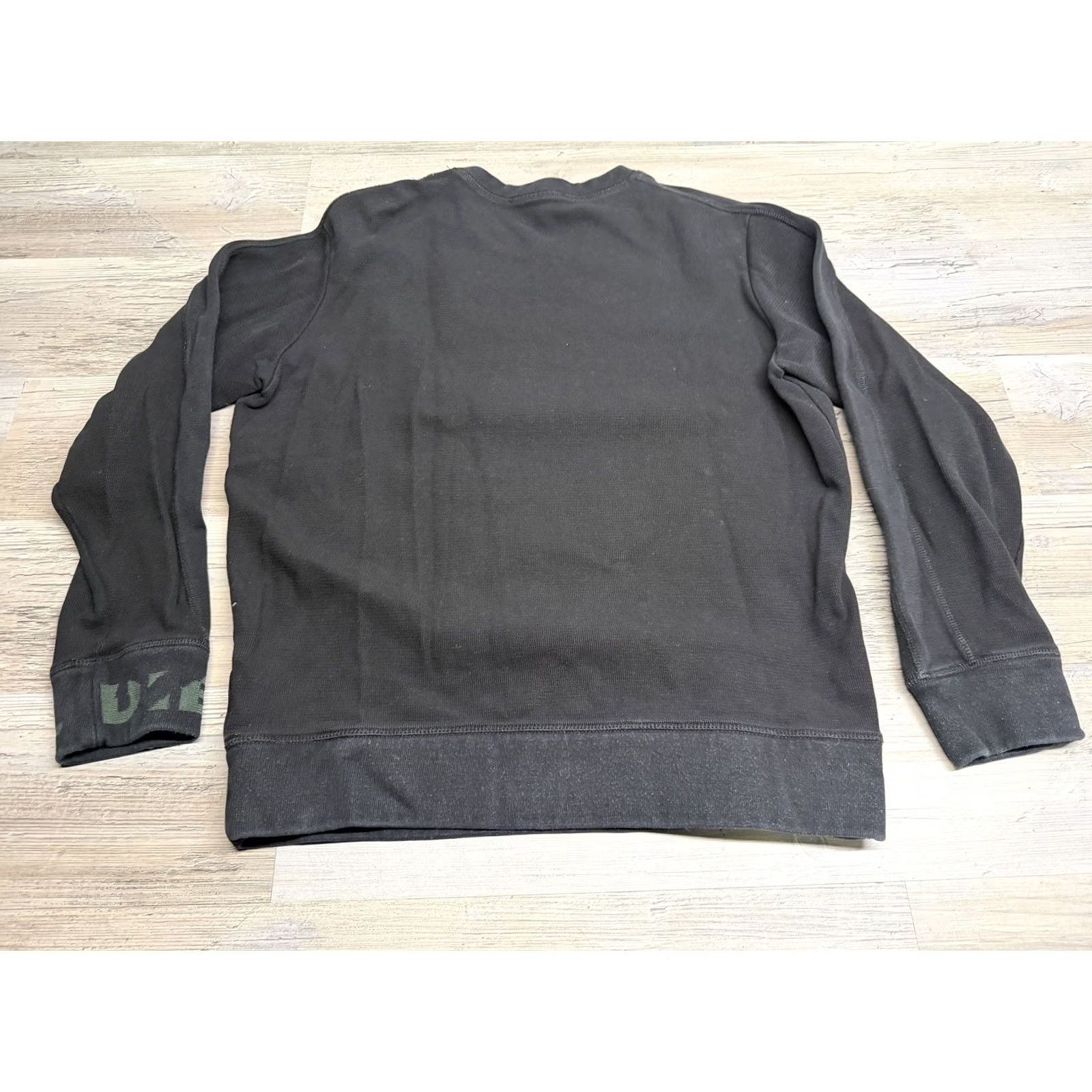 Diesel Diesel Sweatshirt Mens Size Large Black Crewneck Pullover Casual Textured Size US L / EU 52-54 / 3 - 2 Thumbnail