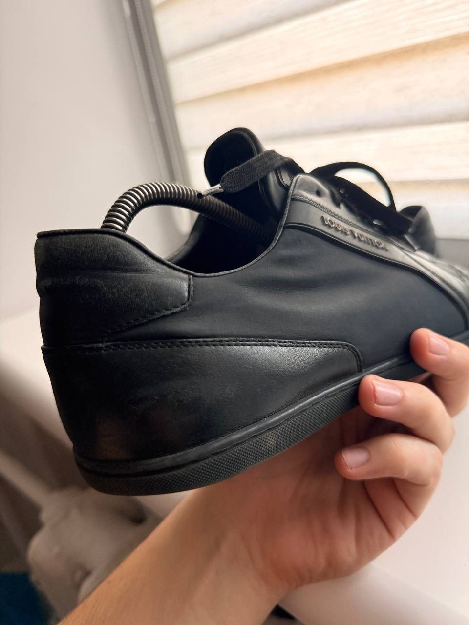 Louis Vuitton Louis Vuitton trainers sneaker leather neylon size 8 Size US 8 / EU 41 - 11 Thumbnail