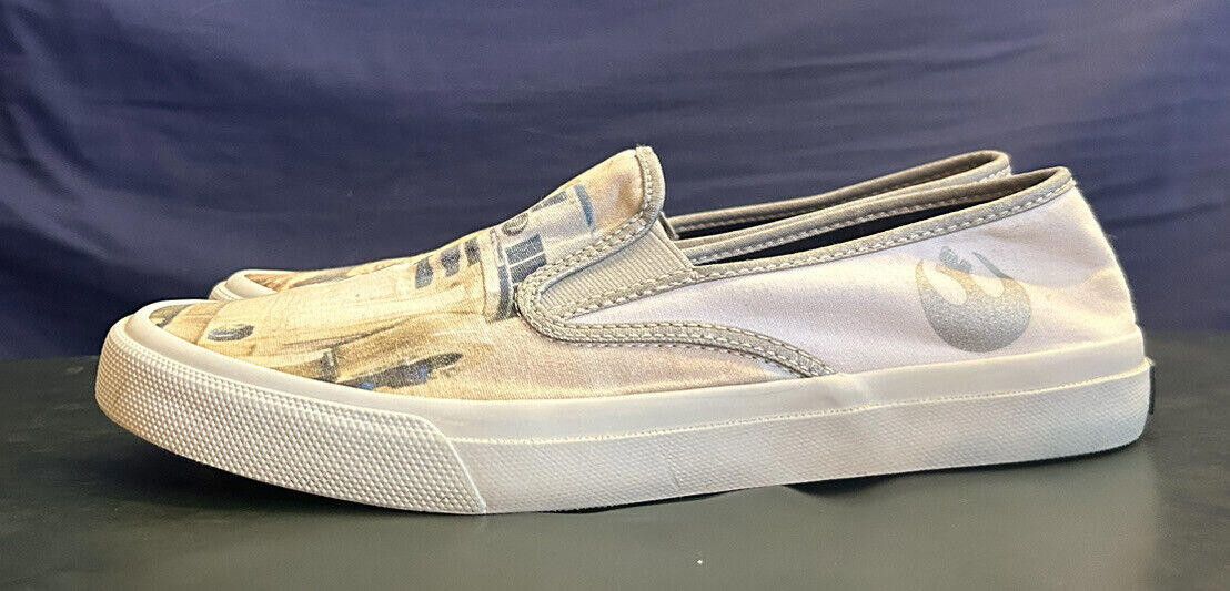 Sperry Sperry Star Wars Slip STS17649 R2-D2 C-3PO Sz 9.5 Size US 9.5 / EU 42-43 - 2 Thumbnail