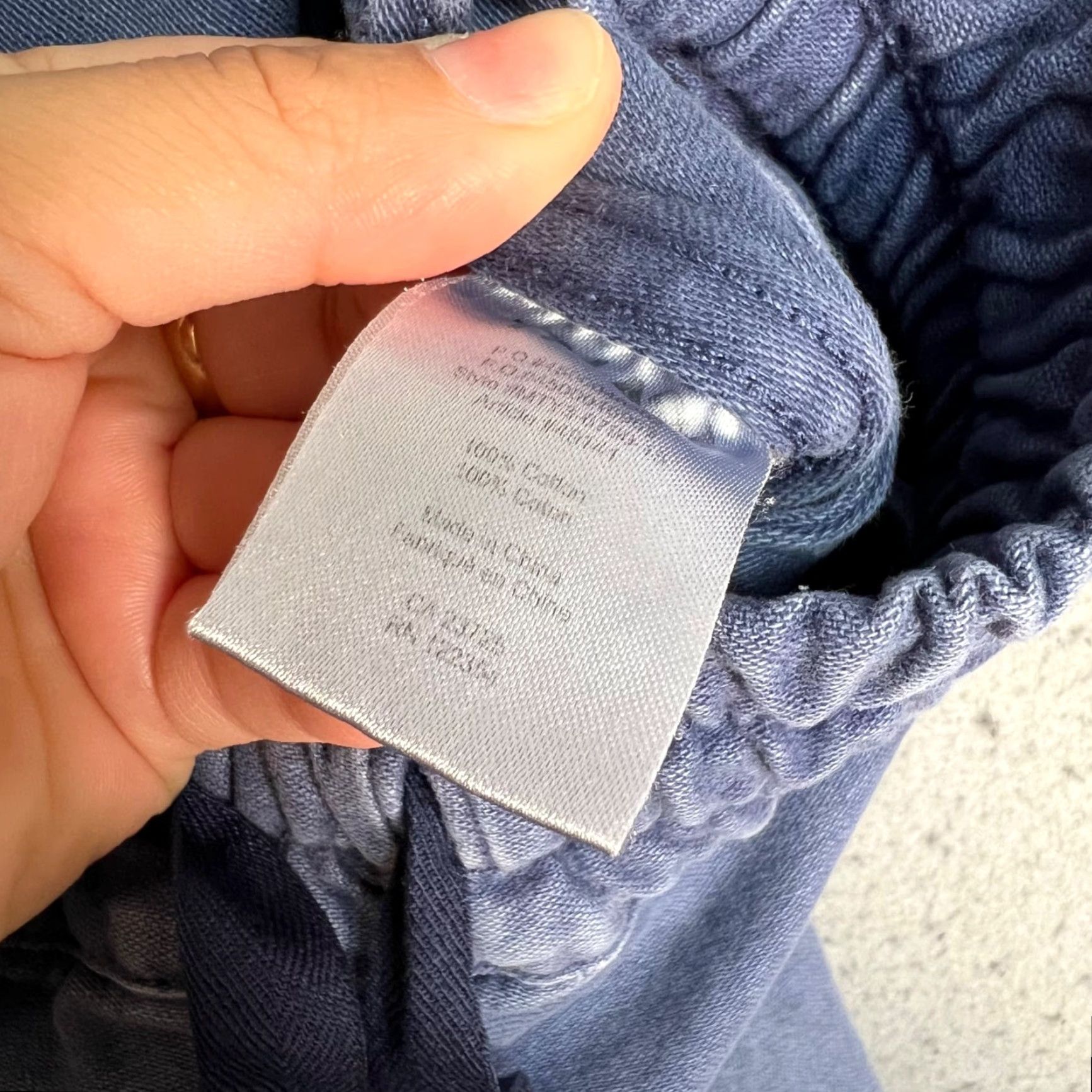 TNA VINTAGE Aritzia Tna Jogger Pants Womens Adult Size 4 Blue Cotton Elastic Waistband Size 27" / US 4 / IT 40 - 4 Thumbnail