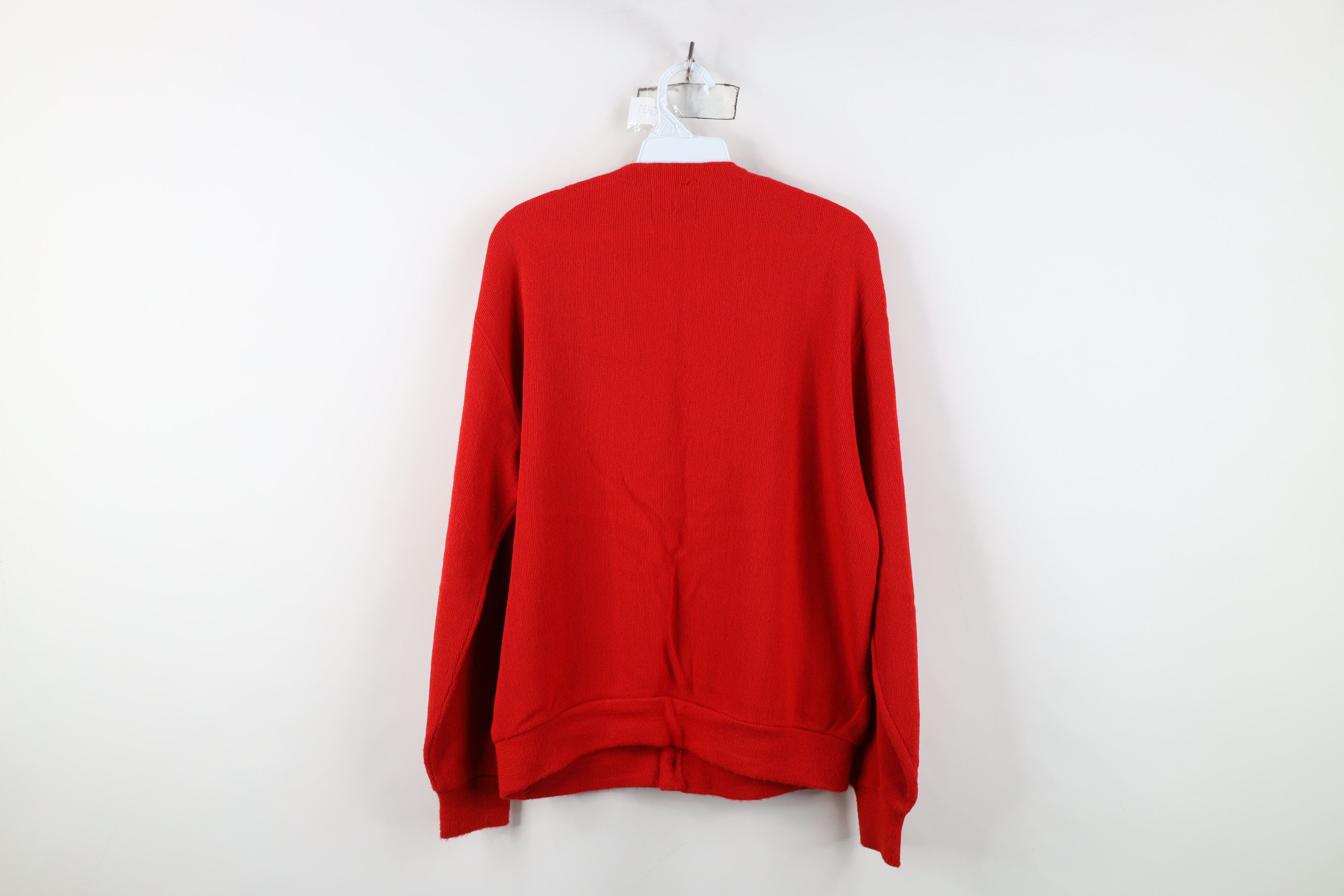 Vintage Vintage 60s Streetwear Turtle Logo Knit Cardigan Sweater USA Size US L / EU 52-54 / 3 - 13 Thumbnail