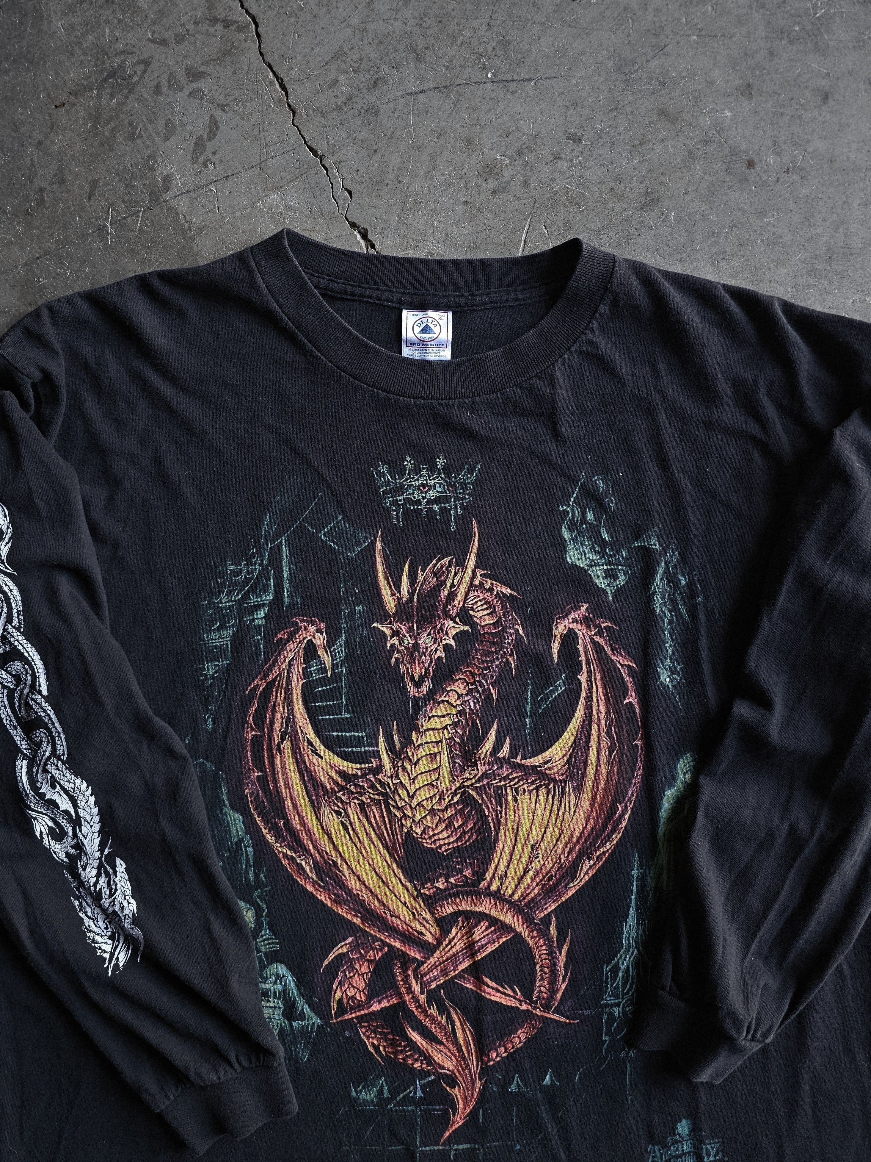 Other vintage alchemy gothic dragon dungeon tee Size US XL / EU 56 / 4 - 1 Thumbnail