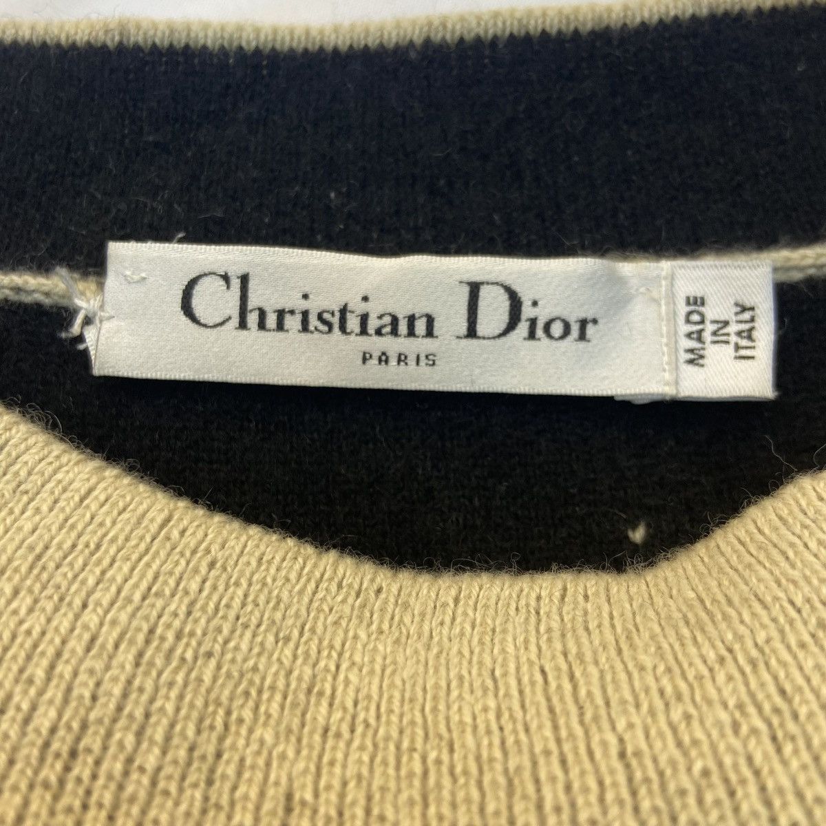 Dior Dior Animal Series Cashmere Long Sleeve Knit Sweater K26WX Size S / US 4 / IT 40 - 6 Thumbnail