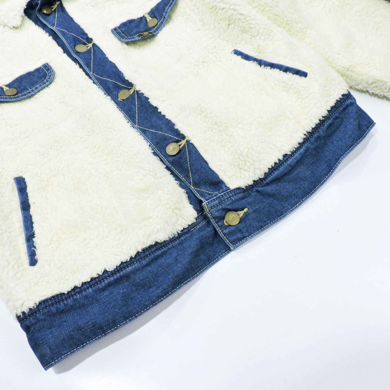 Lee LEE STORM RIDER SANFORIZED FUZZY SHERPA DENIM JACKET Size US XL / EU 56 / 4 - 12 Thumbnail