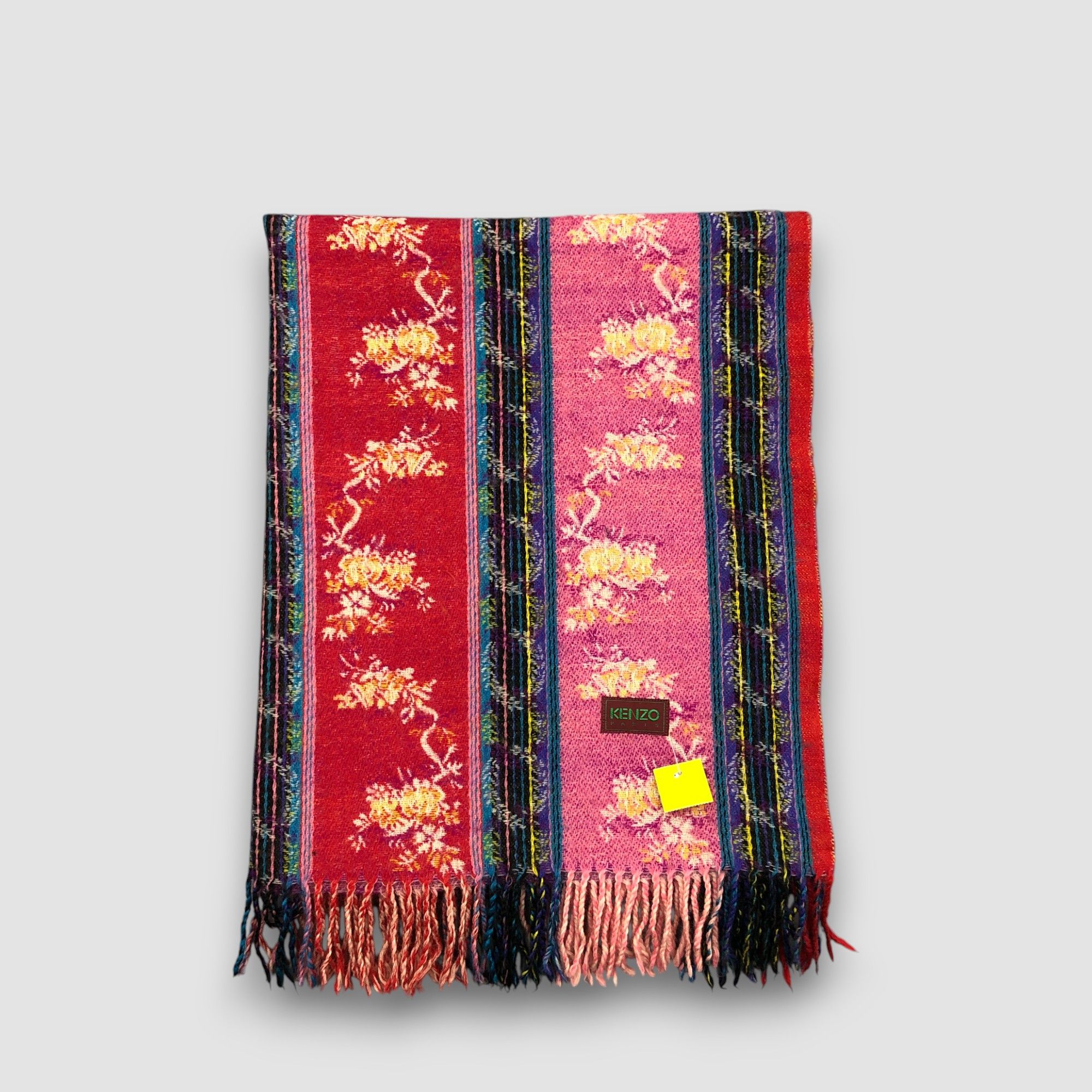 Kenzo Vintage Kenzo Scarf Long Shawl Stoles Wool Scarves. Size ONE SIZE - 4 Thumbnail
