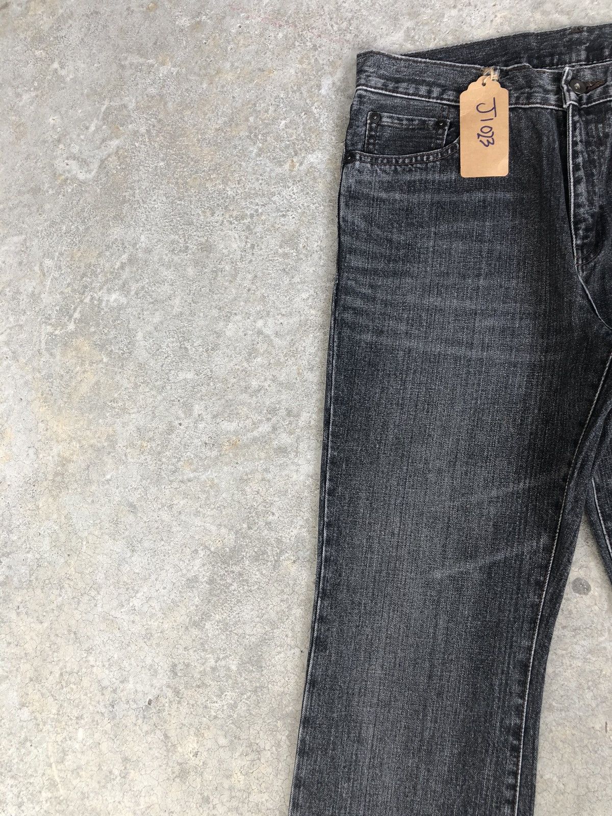 If Six Was Nine Japanese Uniqlo Flared Jeans Distressed Jeans Size US 32 / EU 48 - 4 Thumbnail