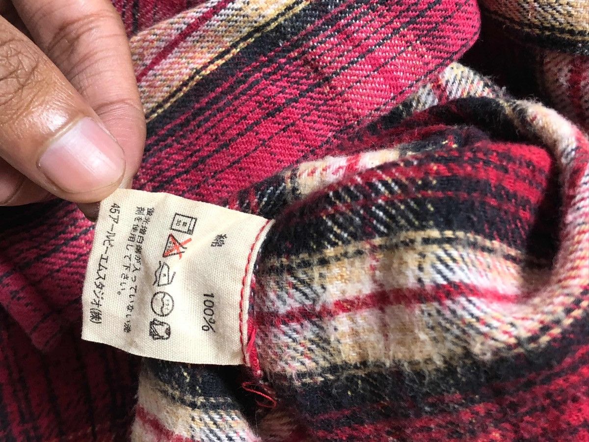 45rpm 45rpm Flannel Shirt Vintage Kapital Style Size US M / EU 48-50 / 2 - 3 Thumbnail
