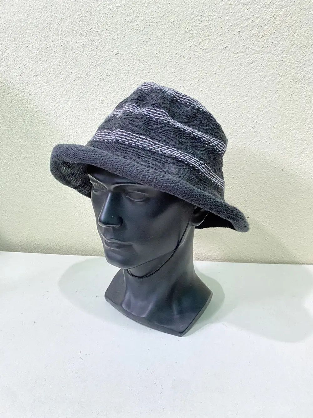 Japanese Brand × Kapital × Vintage Japanese Brand Stripe Design Bucket Hat Size ONE SIZE - 3 Thumbnail