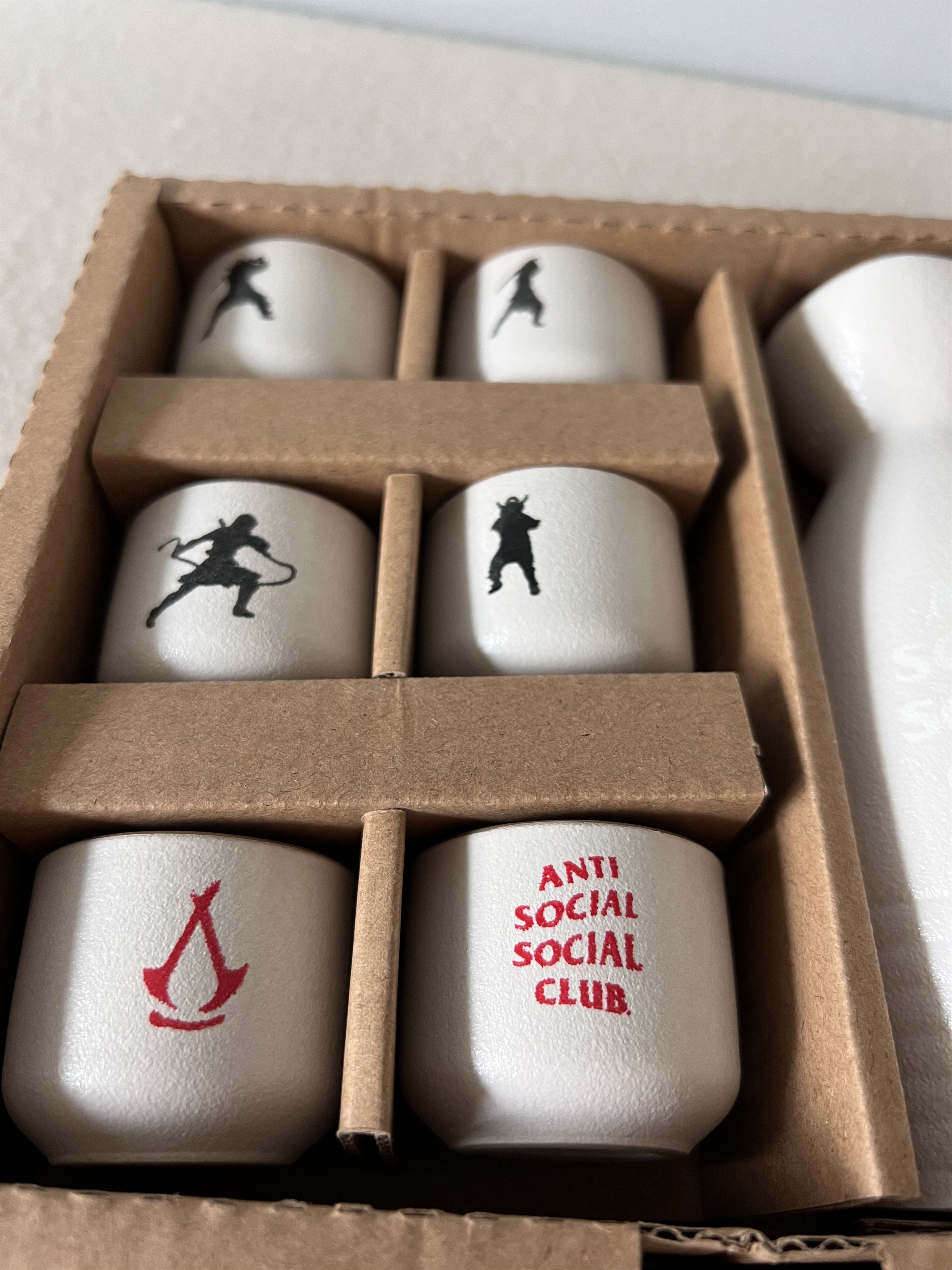 Anti Social Social Club Anti Social Social Club Assassin's Creed Fight Sake Set Size ONE SIZE - 3 Thumbnail